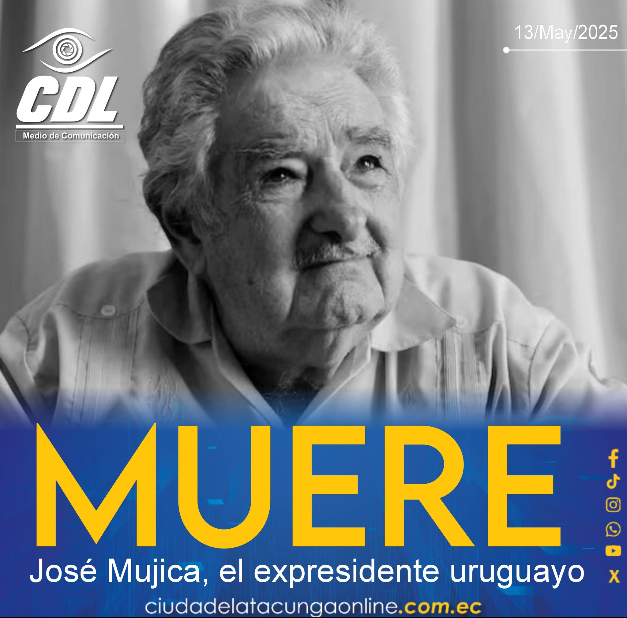 Muere José Mujica, el expresidente uruguayo
