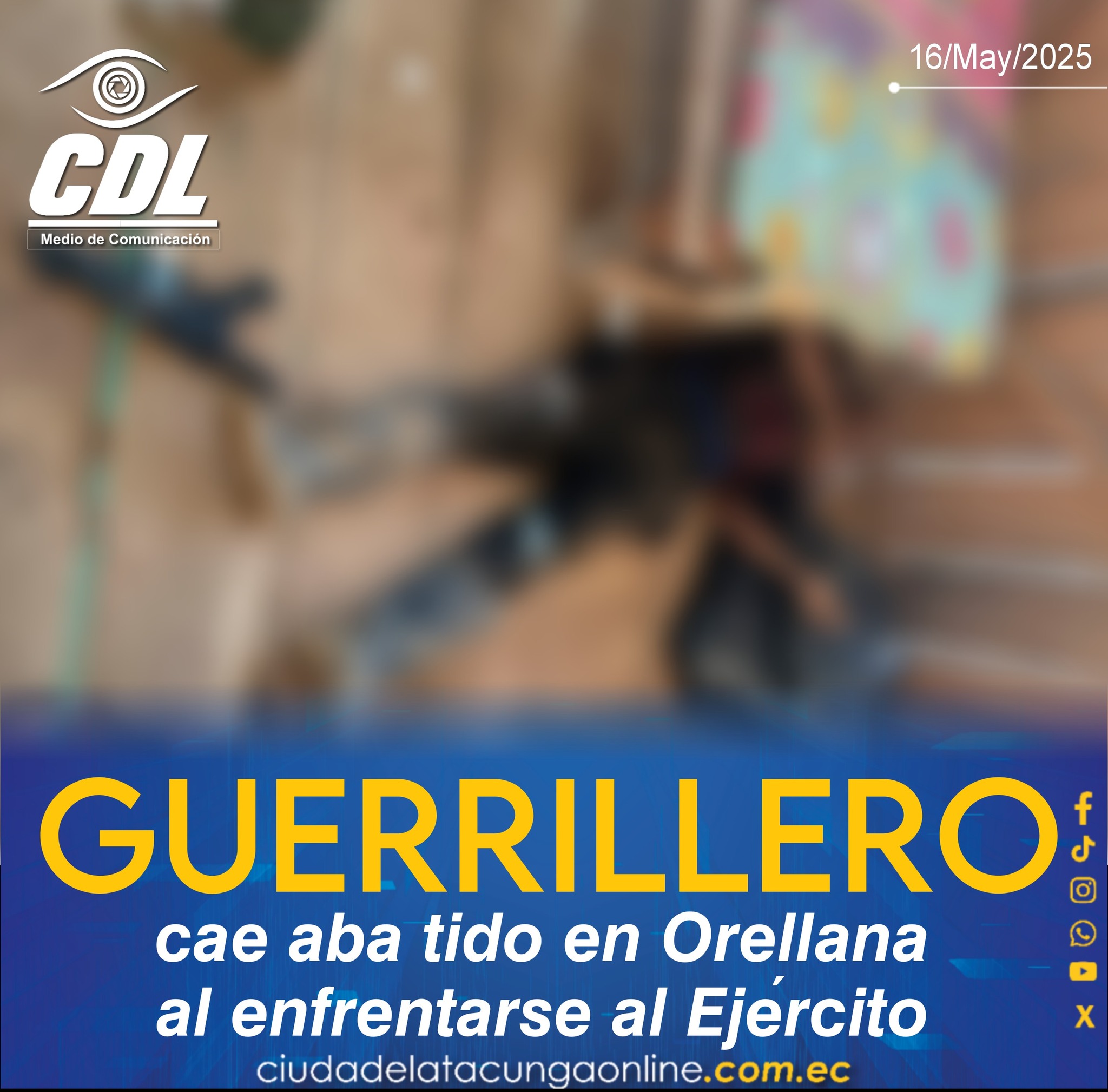 𝙂𝙪𝙚𝙧𝙧𝙞𝙡𝙡𝙚𝙧𝙤 𝙘𝙖𝙚 𝙖𝙗𝙖 𝙩𝙞𝙙𝙤 𝙚𝙣 𝙊𝙧𝙚𝙡𝙡𝙖𝙣𝙖 𝙖𝙡 𝙚𝙣𝙛𝙧𝙚𝙣𝙩𝙖𝙧𝙨𝙚 𝙖𝙡 𝙀𝙟𝙚́𝙧𝙘𝙞𝙩𝙤