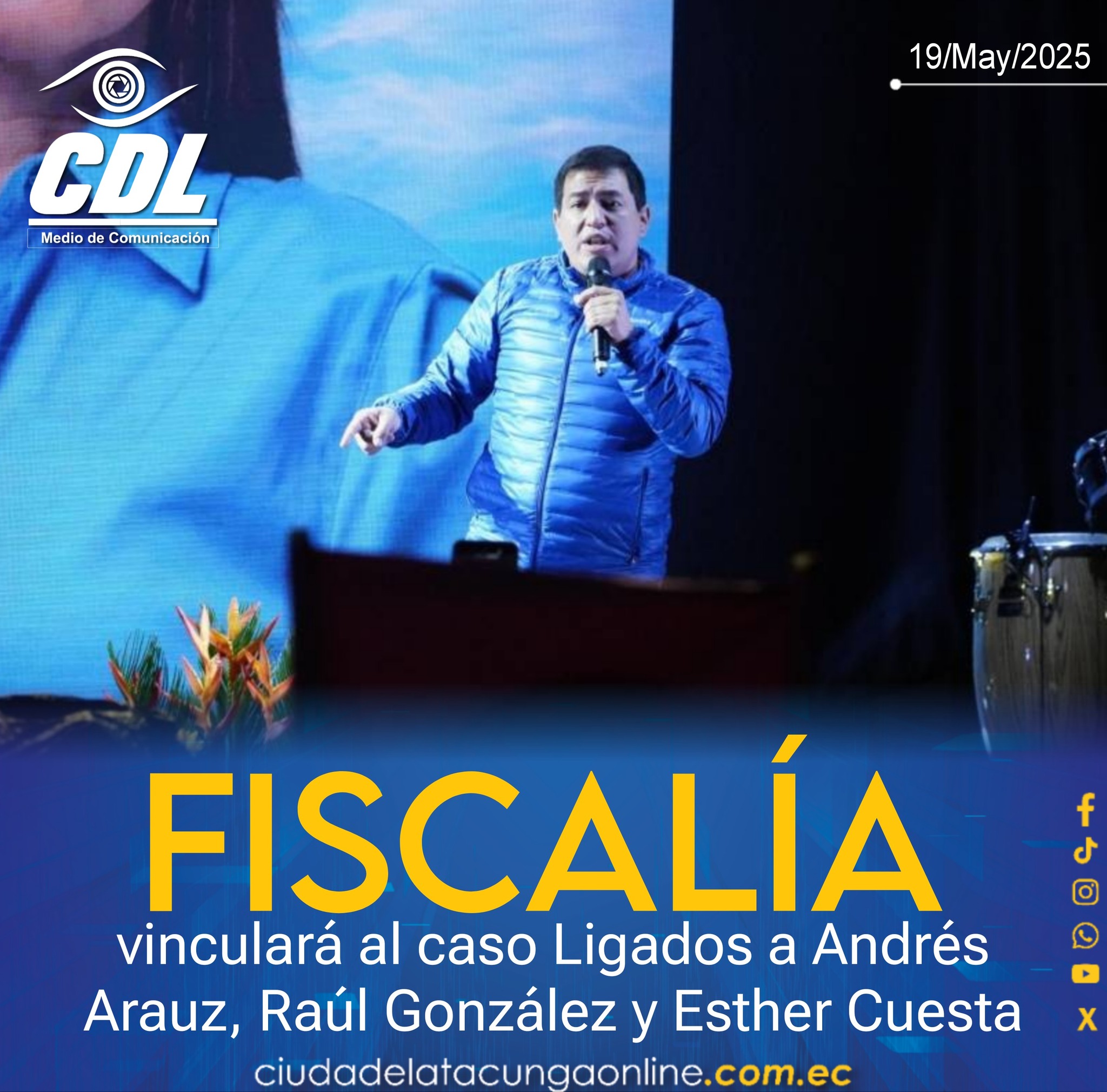 La Fiscalía vinculará al caso Ligados a Andrés Arauz, Raúl González y Esther Cuesta