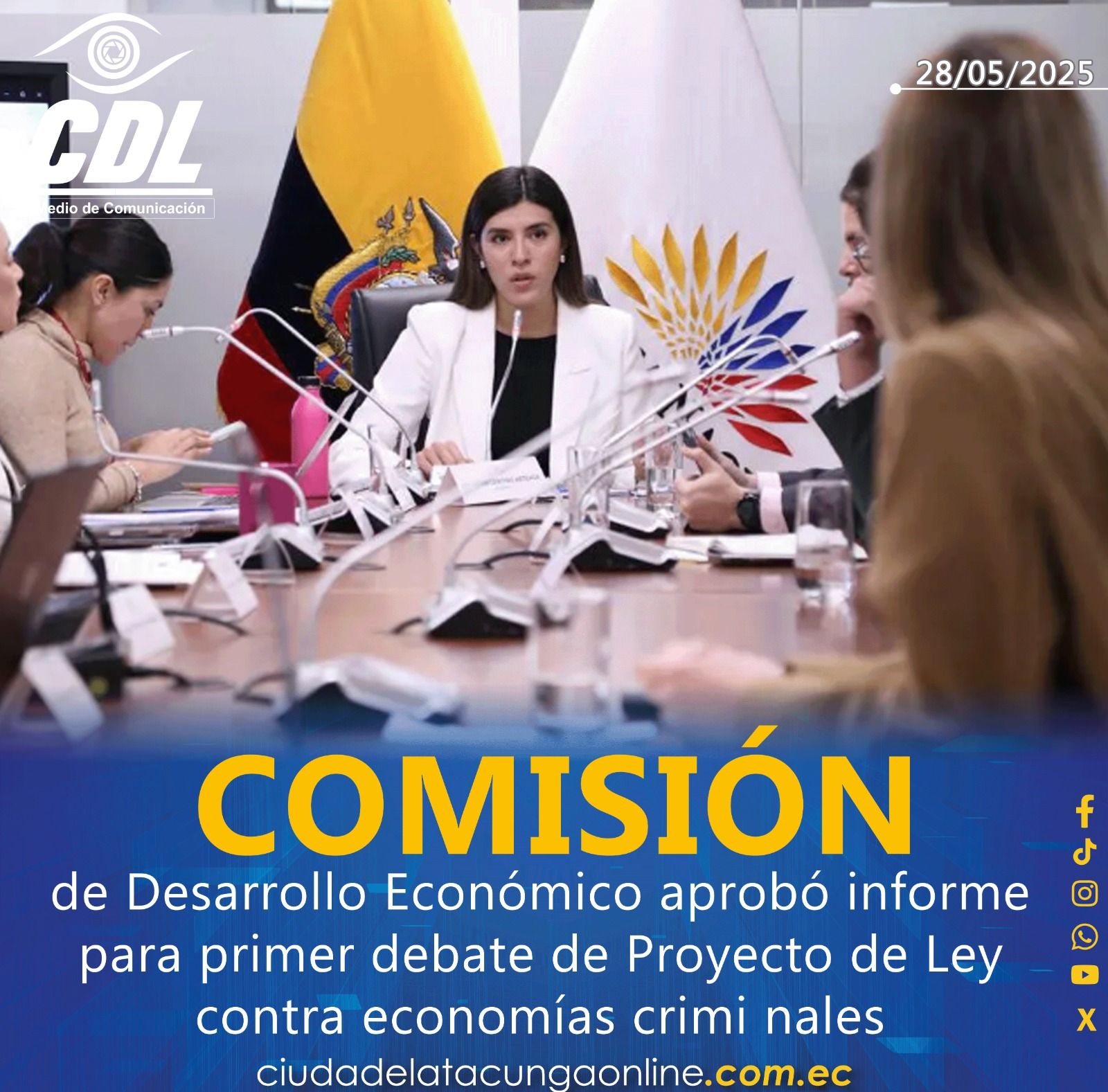 Comisión de Desarrollo Económico aprobó informe para primer debate de Proyecto de Ley contra economías criminales