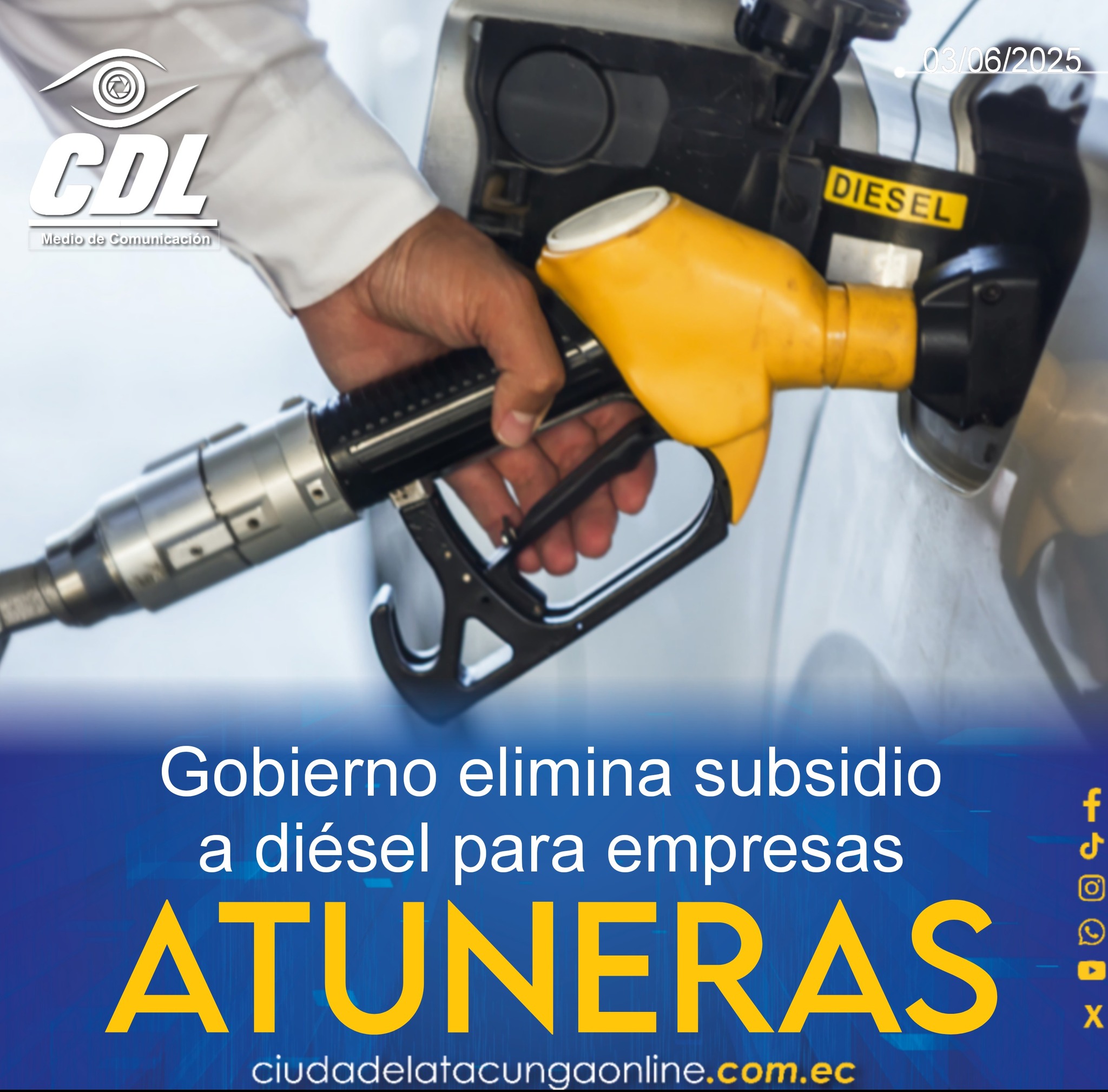 Gobierno elimina subsidio al diésel para empresas atuneras