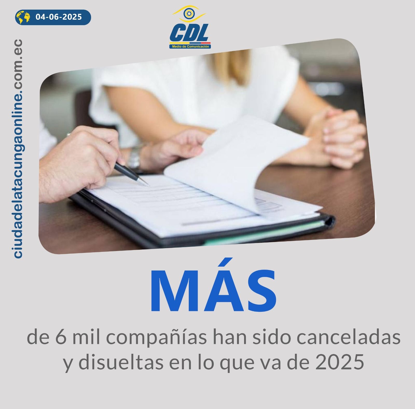 Súper de Compañías: más de 6 mil compañías han sido canceladas y disueltas en lo que va de 2025