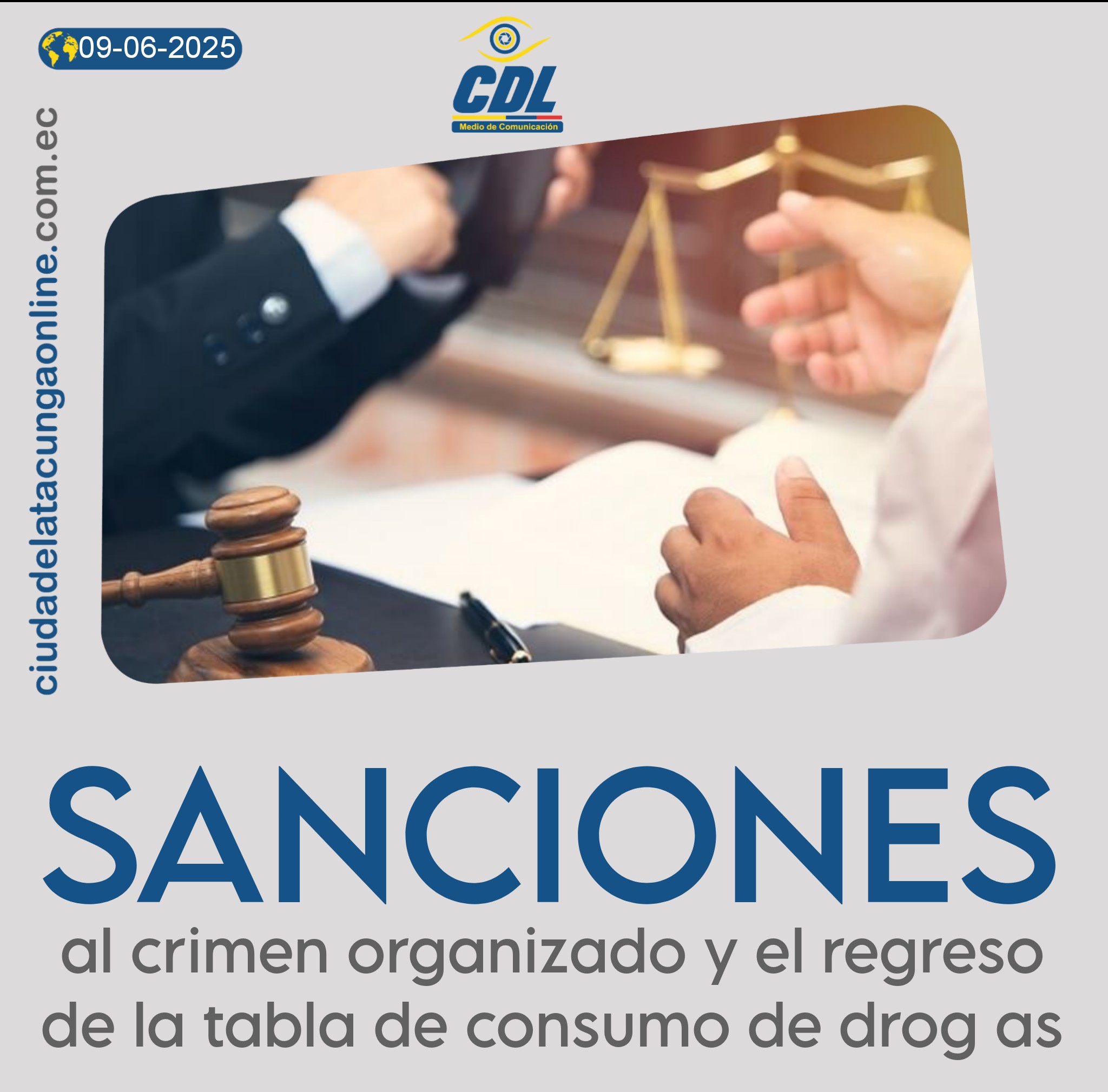 Ley de Solidaridad | Las sanciones al crimen organizado y el regreso de la tabla de consumo de drog as