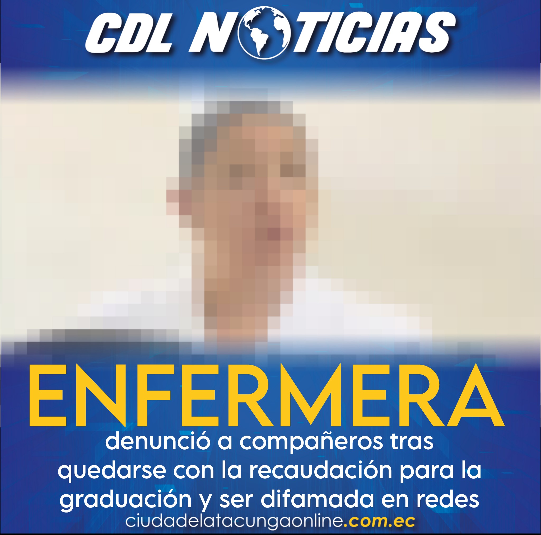 Enfermera denunció a compañeros tras quedarse con la recaudación para la graduación y ser difamada en redes