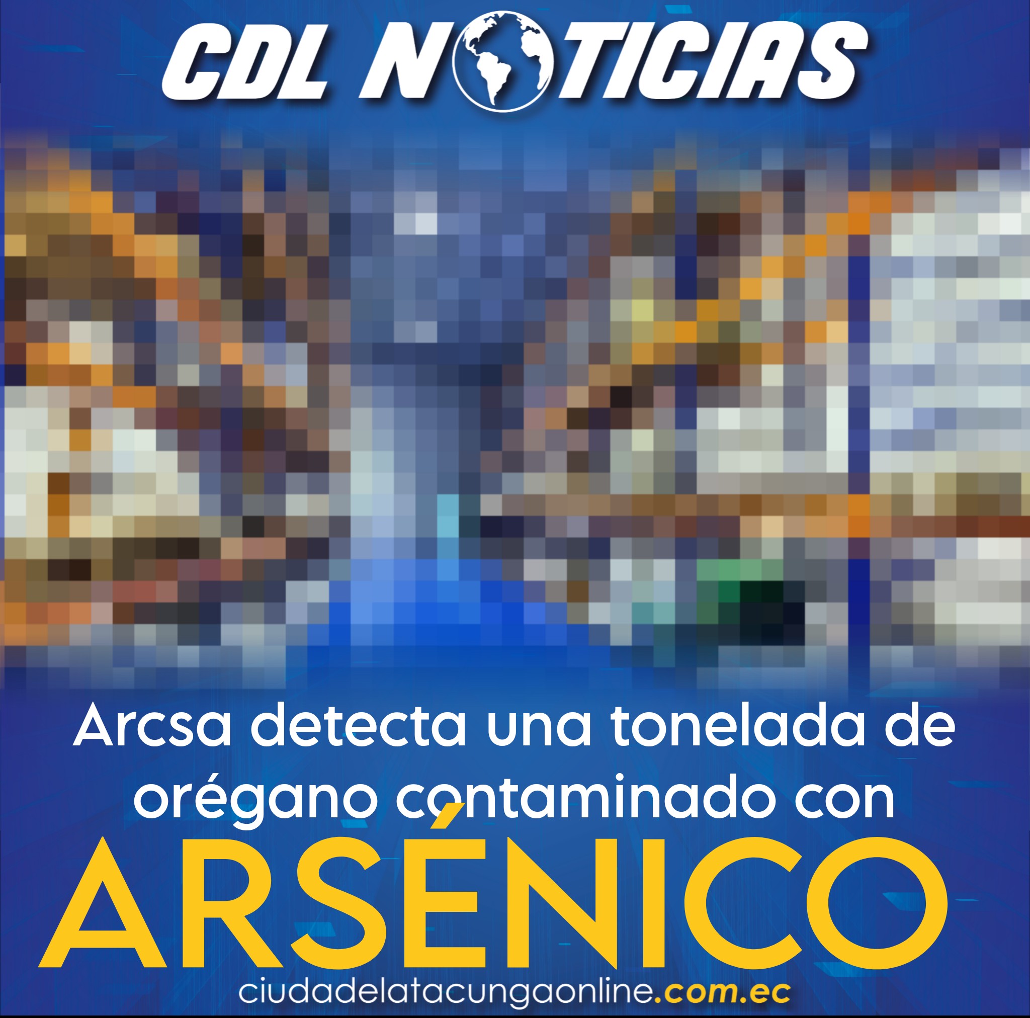 Arcsa detecta una tonelada de orégano contaminado con arsénico