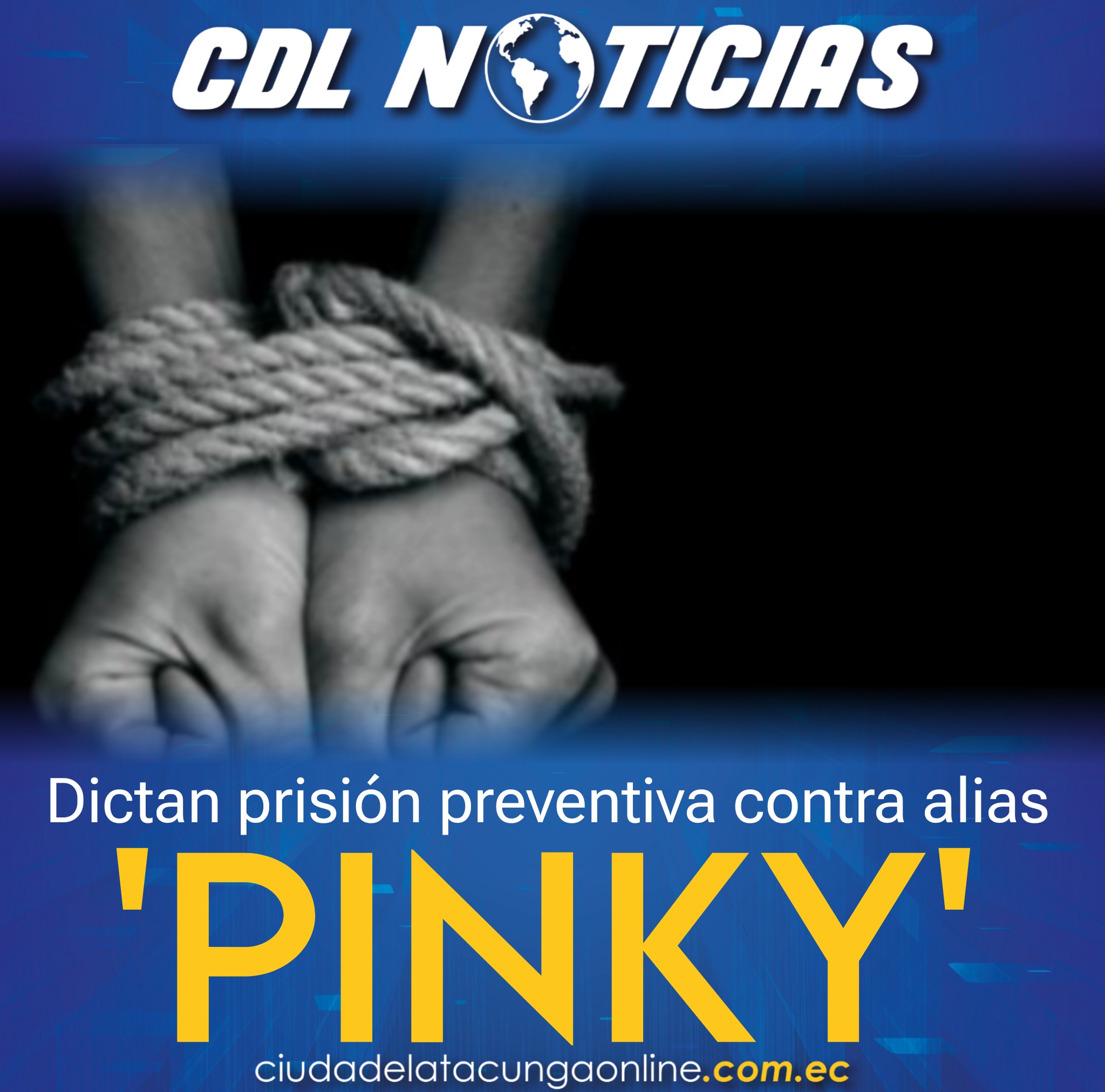 Dictan prisión preventiva contra alias ‘Pinky’, procesado por el secuestro de ciudadana china
