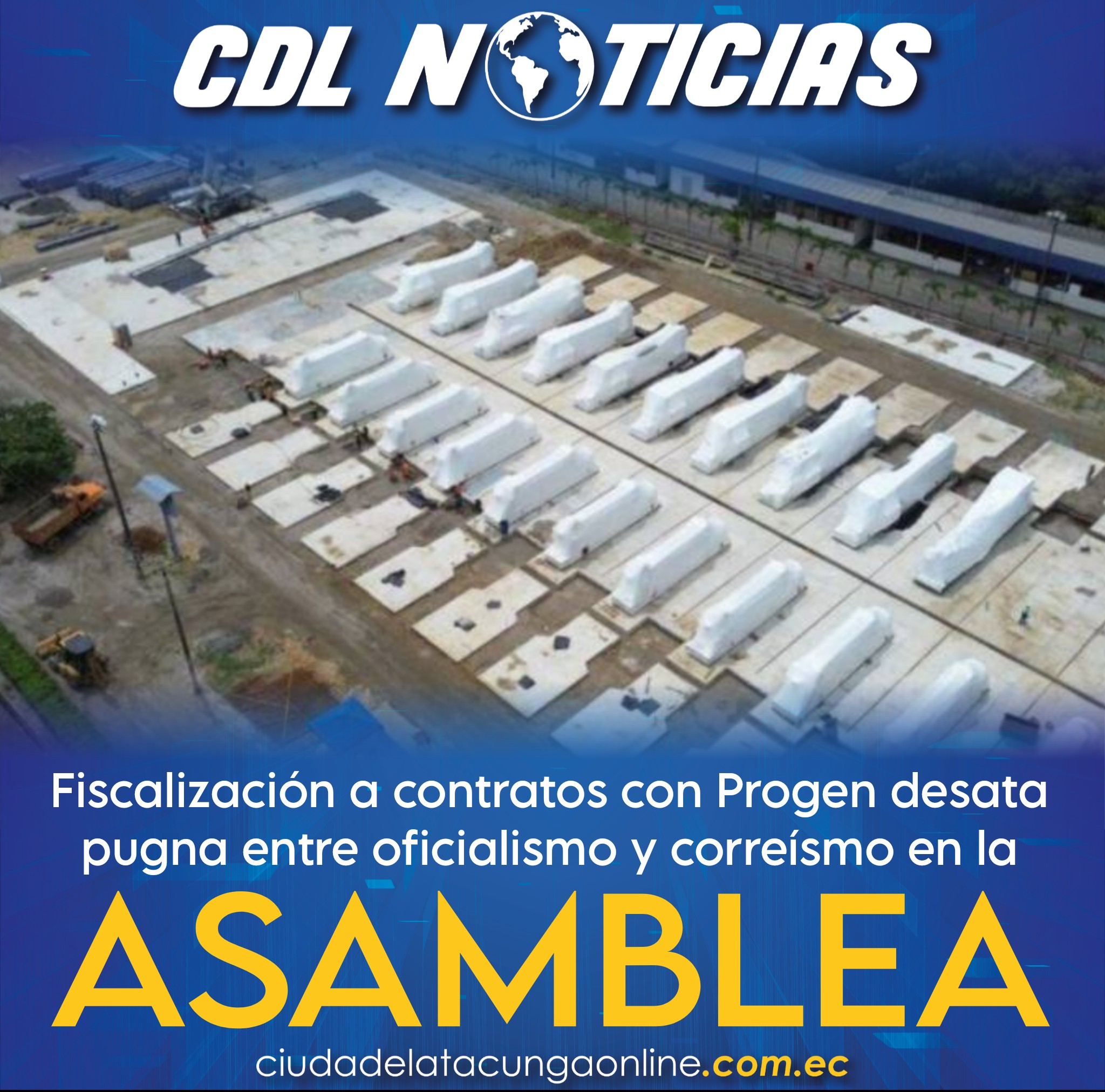 Fiscalización a contratos con Progen desata pugna entre oficialismo y correísmo en la Asamblea