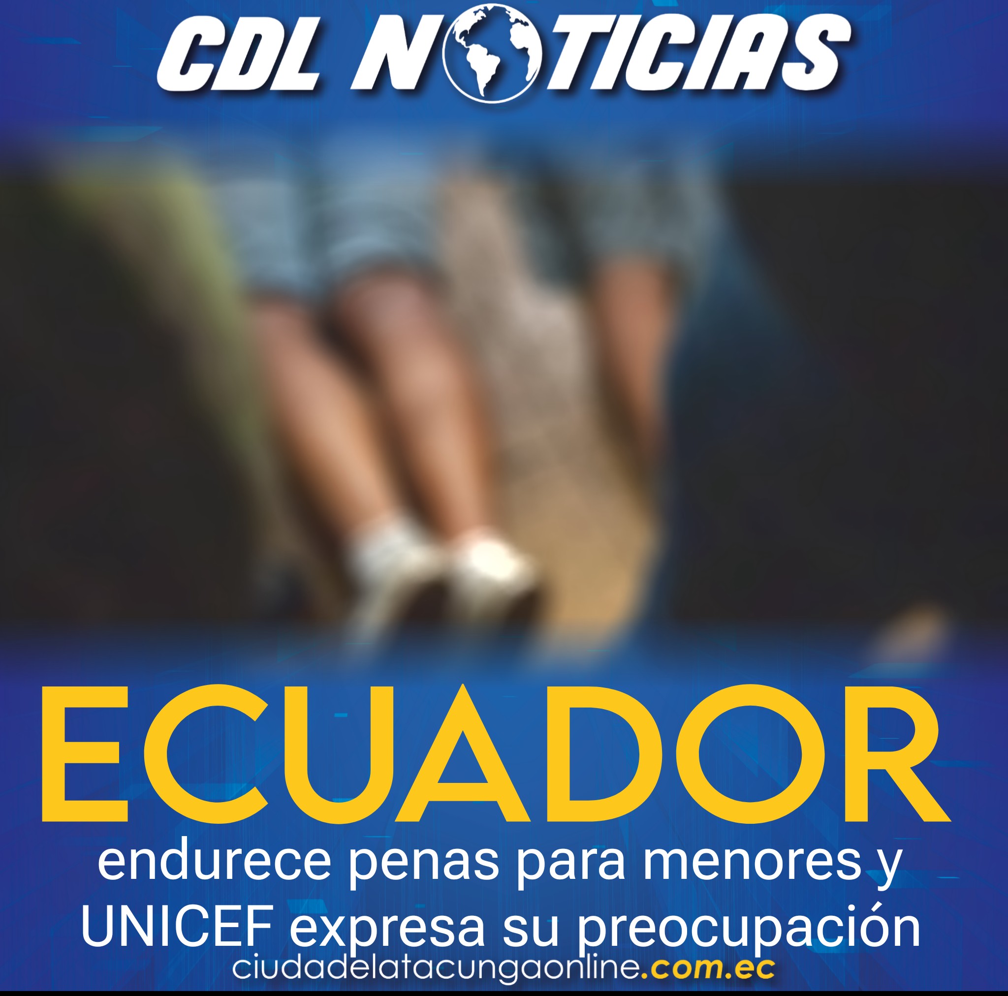 Ley de Integridad Pública: Ecuador endurece penas para menores y UNICEF expresa su preocupación