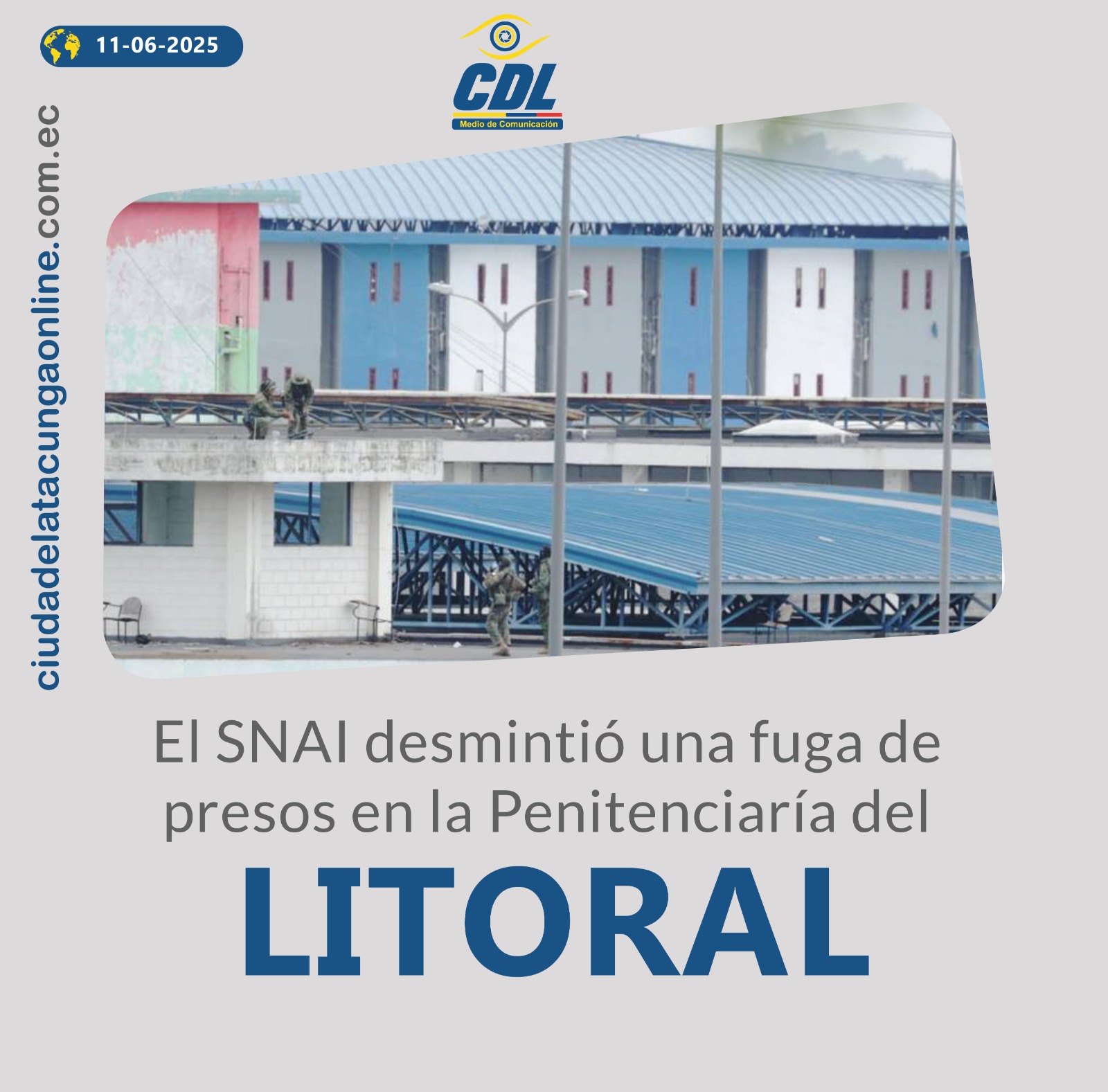 El SNAI desmintió una fuga de presos en la Penitenciaría del Litoral