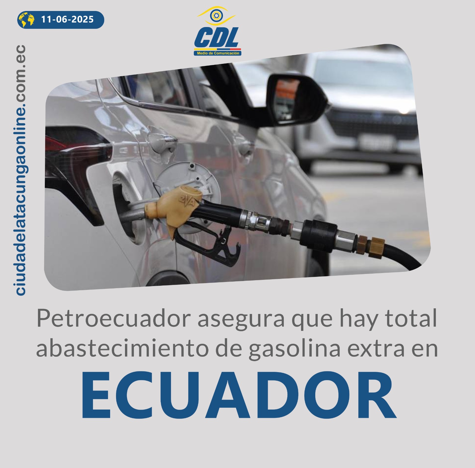 Petroecuador asegura que hay total abastecimiento de gasolina extra en Ecuador