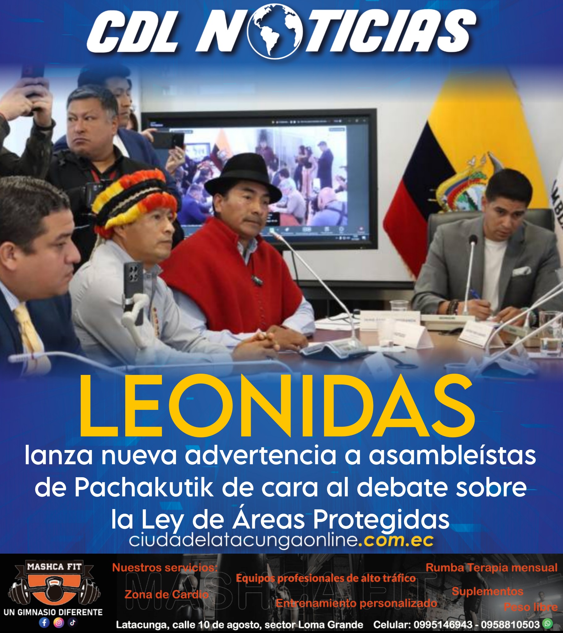 Leonidas Iza lanza nueva advertencia a asambleístas de Pachakutik de cara al debate sobre la Ley de Áreas Protegidas