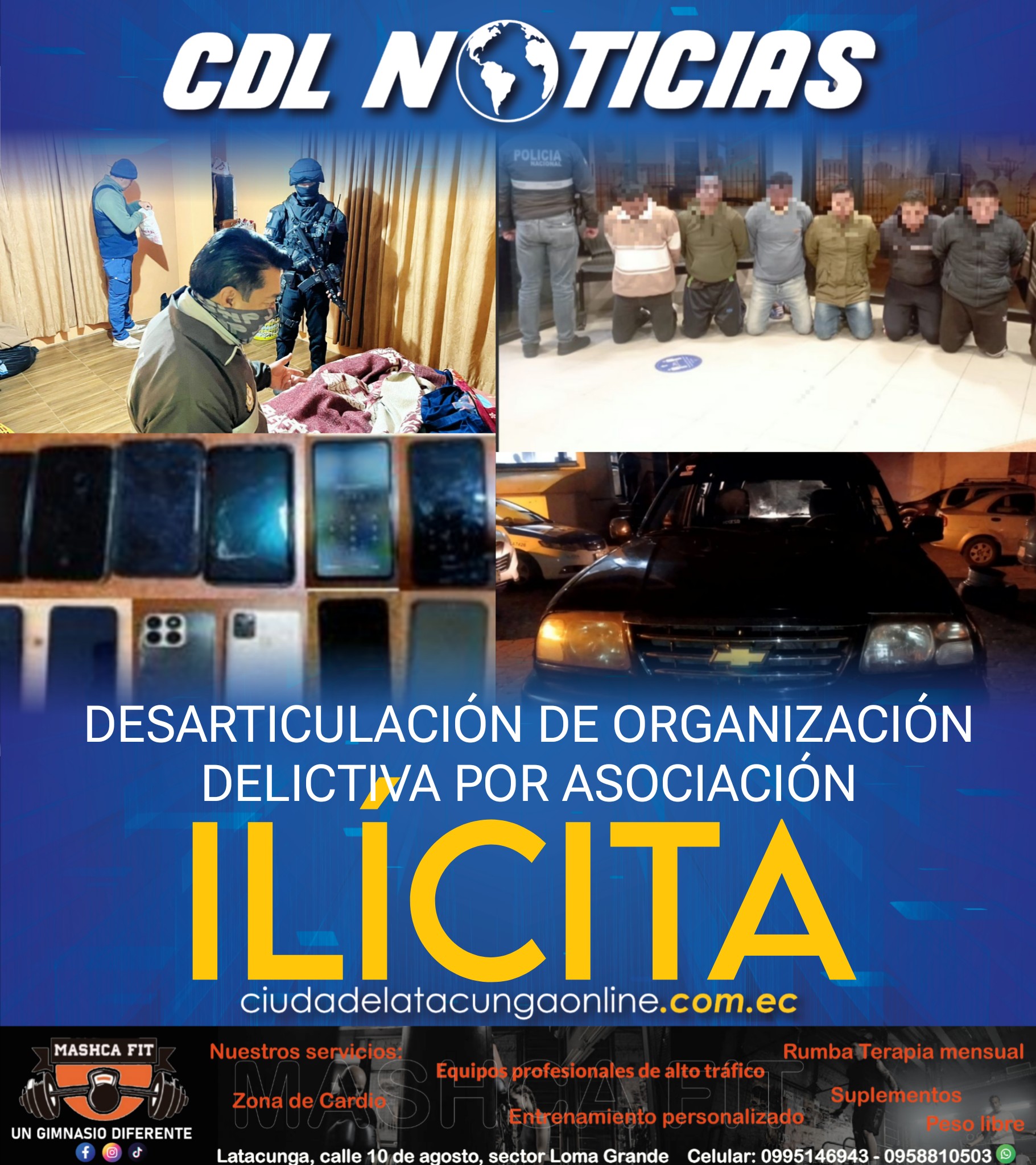 DESARTICULACIÓN DE ORGANIZACIÓN DELICTIVA POR ASOCIACIÓN ILÍCITA