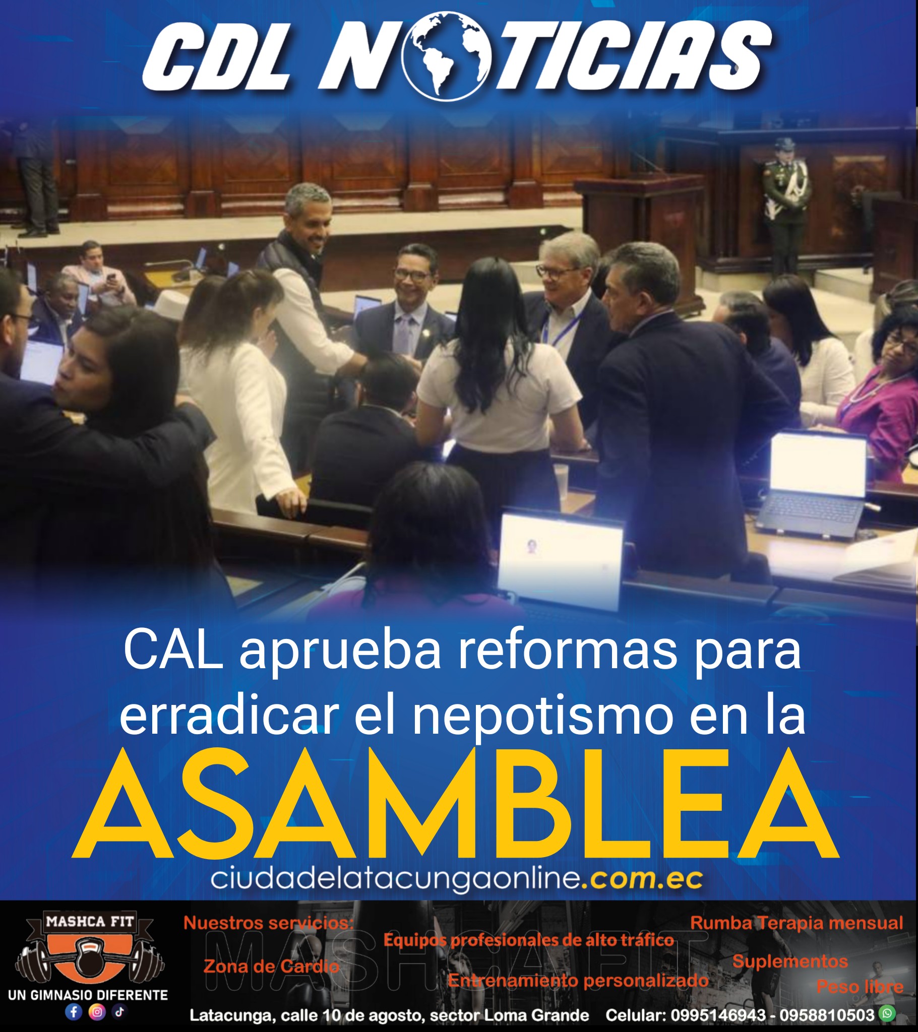 El CAL aprueba reformas para erradicar el nepotismo en la Asamblea