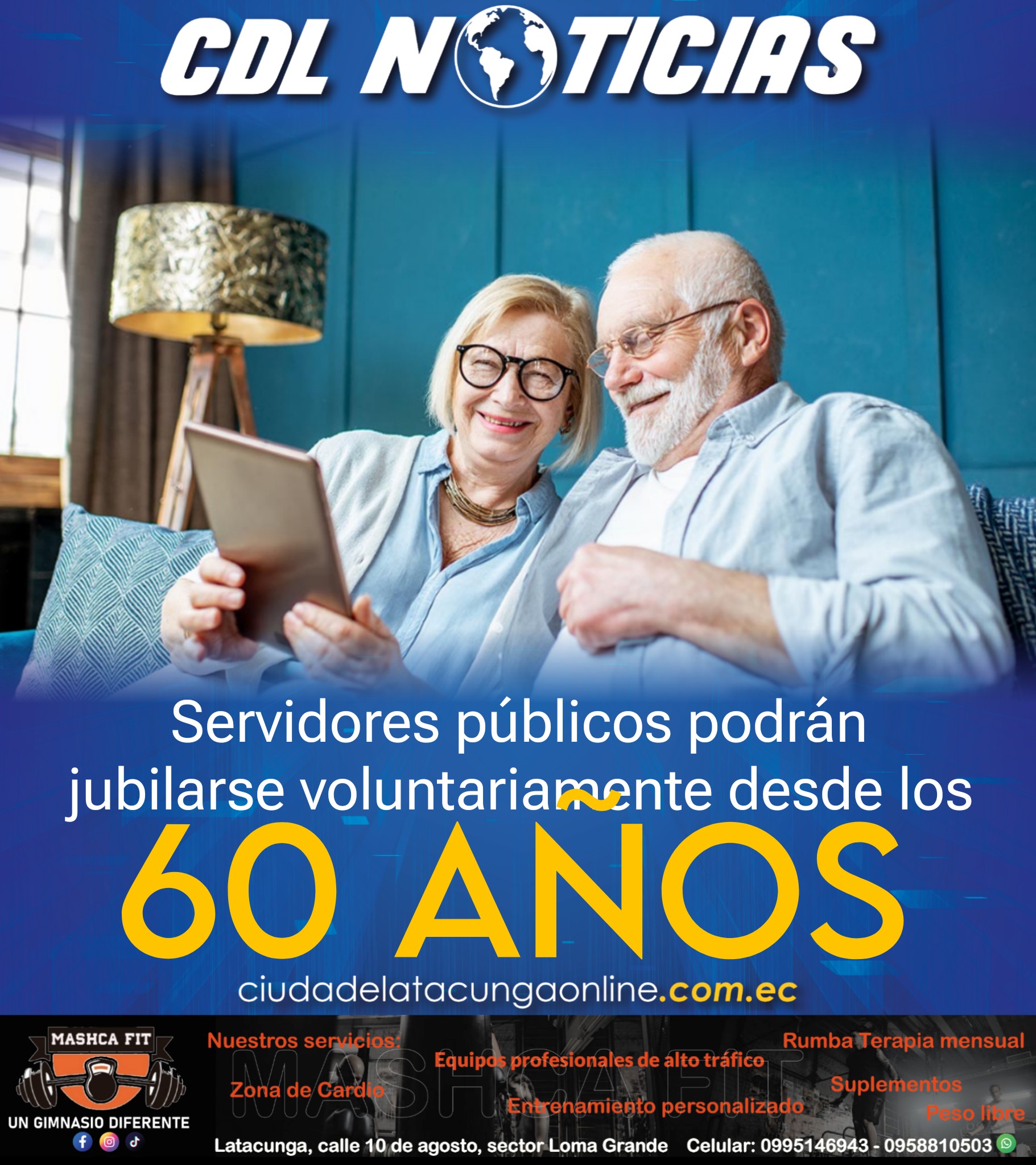 Servidores públicos podrán jubilarse voluntariamente desde los 60 años