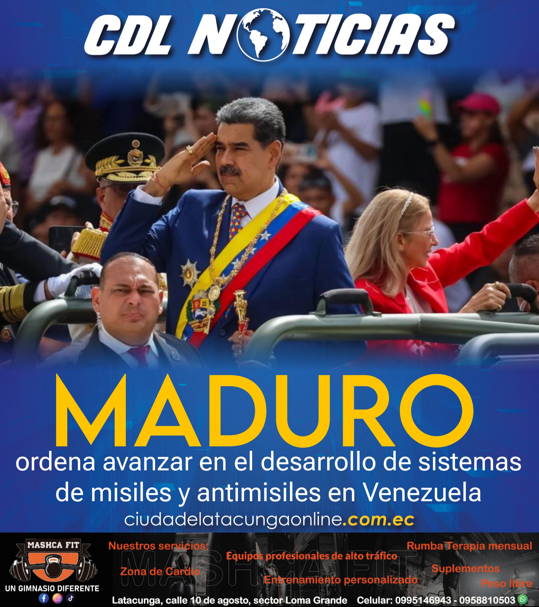 Maduro ordena avanzar en el desarrollo de sistemas de misiles y antimisiles en Venezuela