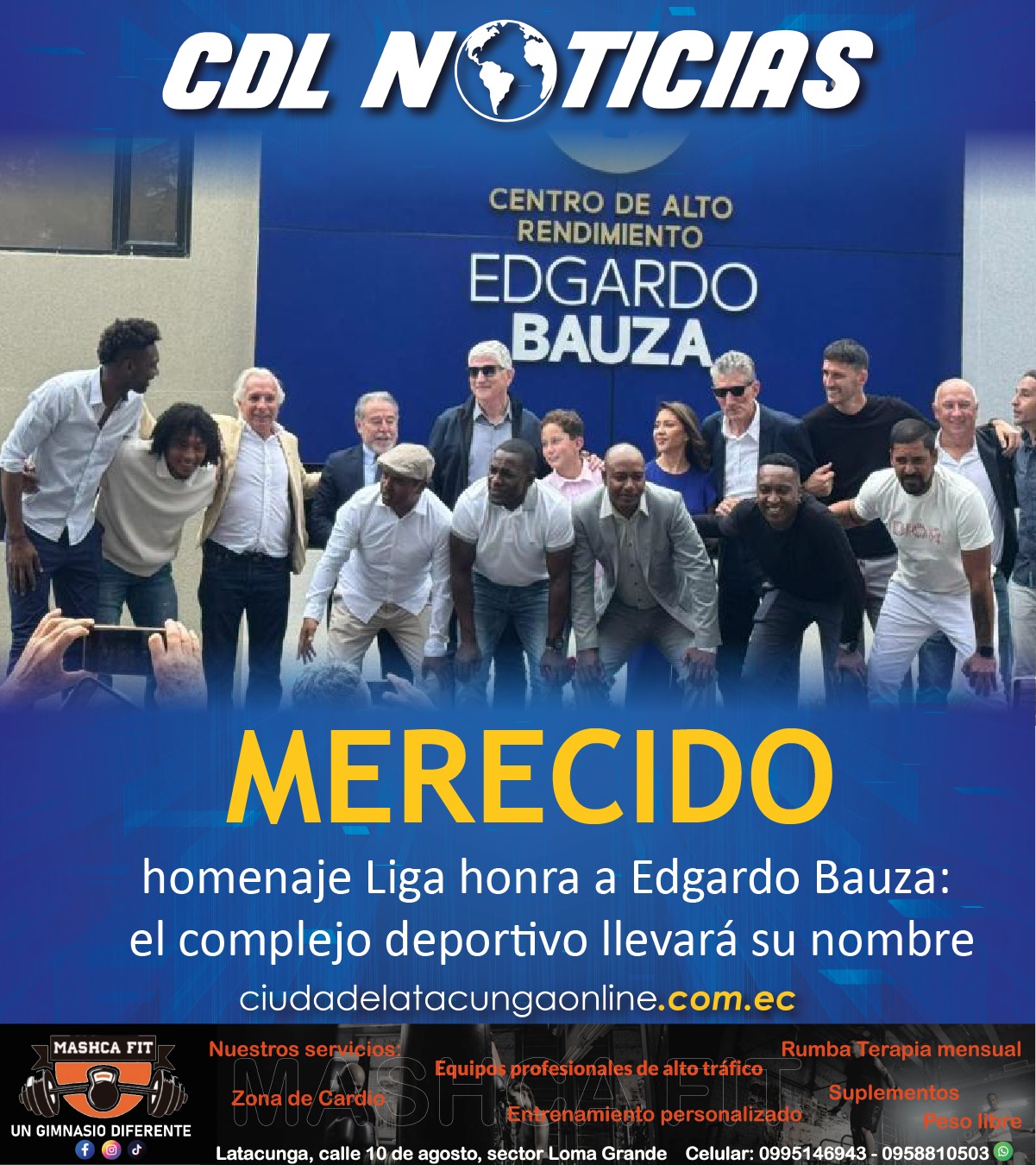 ¡Merecido homenaje! Liga honra a Edgardo Bauza: el complejo deportivo llevará su nombre