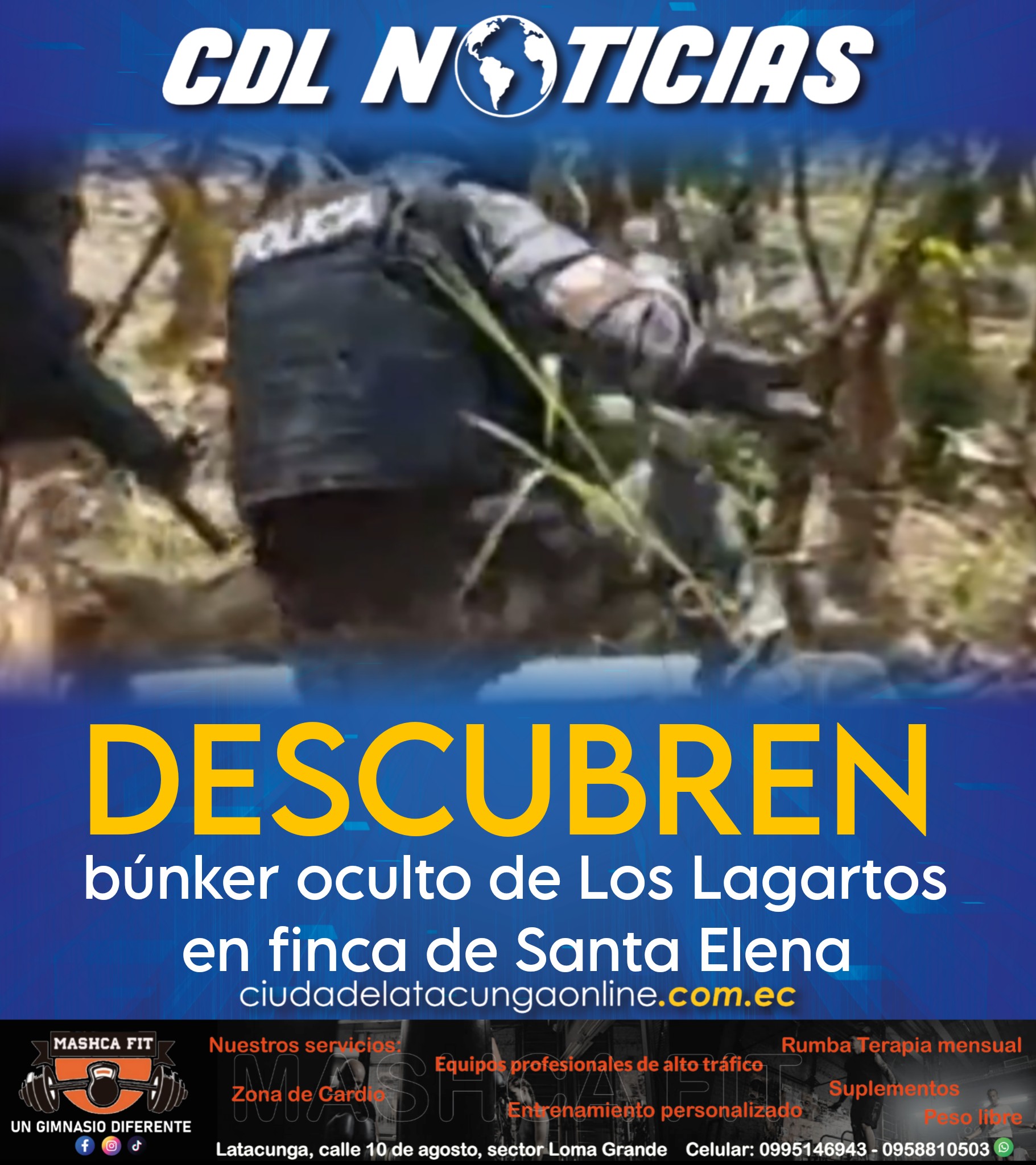 Descubren búnker oculto de Los Lagartos en finca de Santa Elena: revelan detalles sobre el escondite e implicados