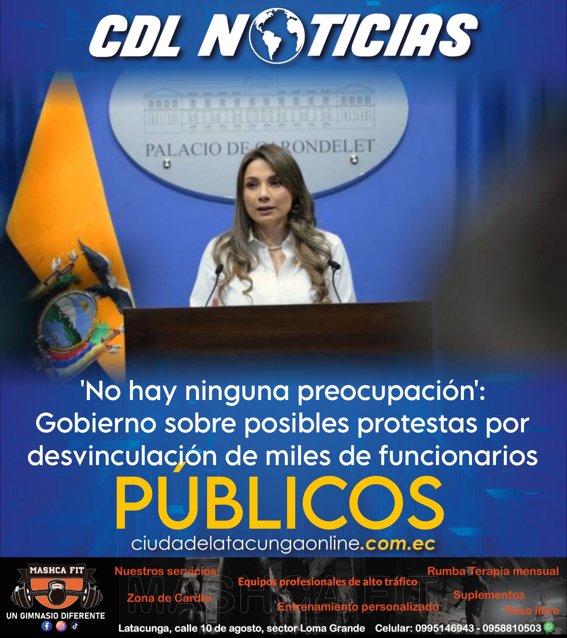 ‘No hay ninguna preocupación’: Gobierno sobre posibles protestas por desvinculación de miles de funcionarios públicos