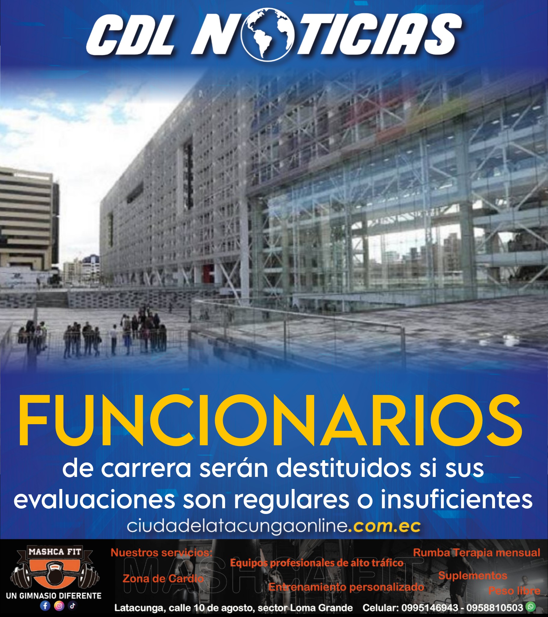 Funcionarios de carrera serán destituidos si sus evaluaciones son regulares o insuficientes