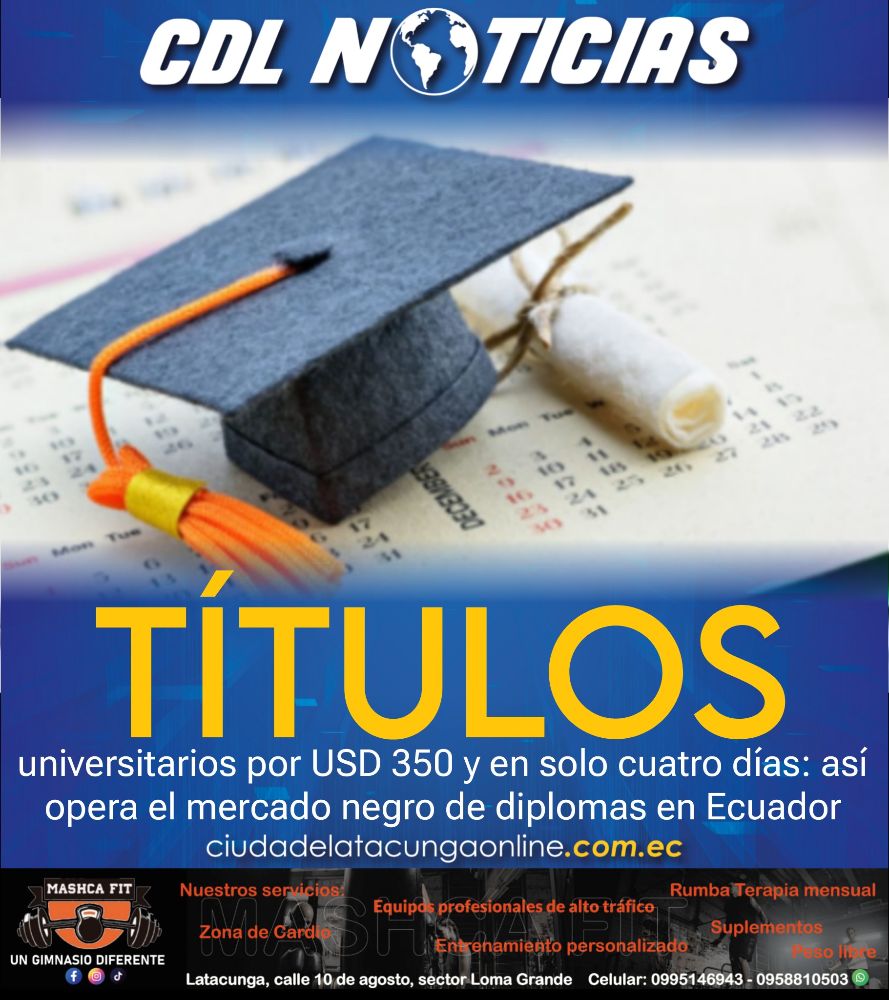 Títulos universitarios por USD 350 y en solo cuatro días: así opera el mercado negro de diplomas en Ecuador