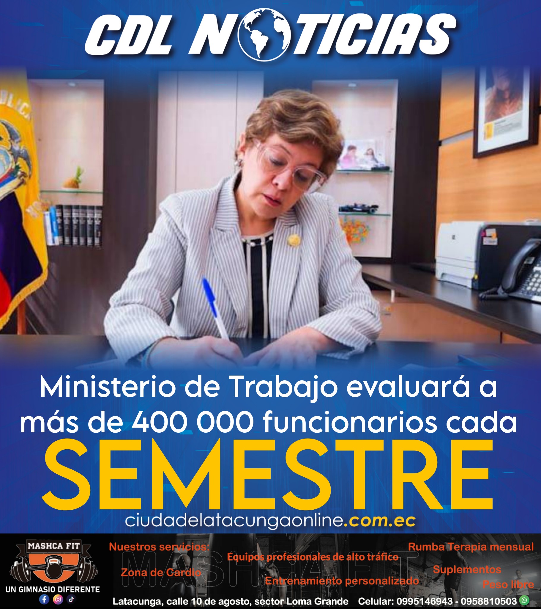 Ministerio de Trabajo evaluará a más de 400 000 funcionarios cada semestre
