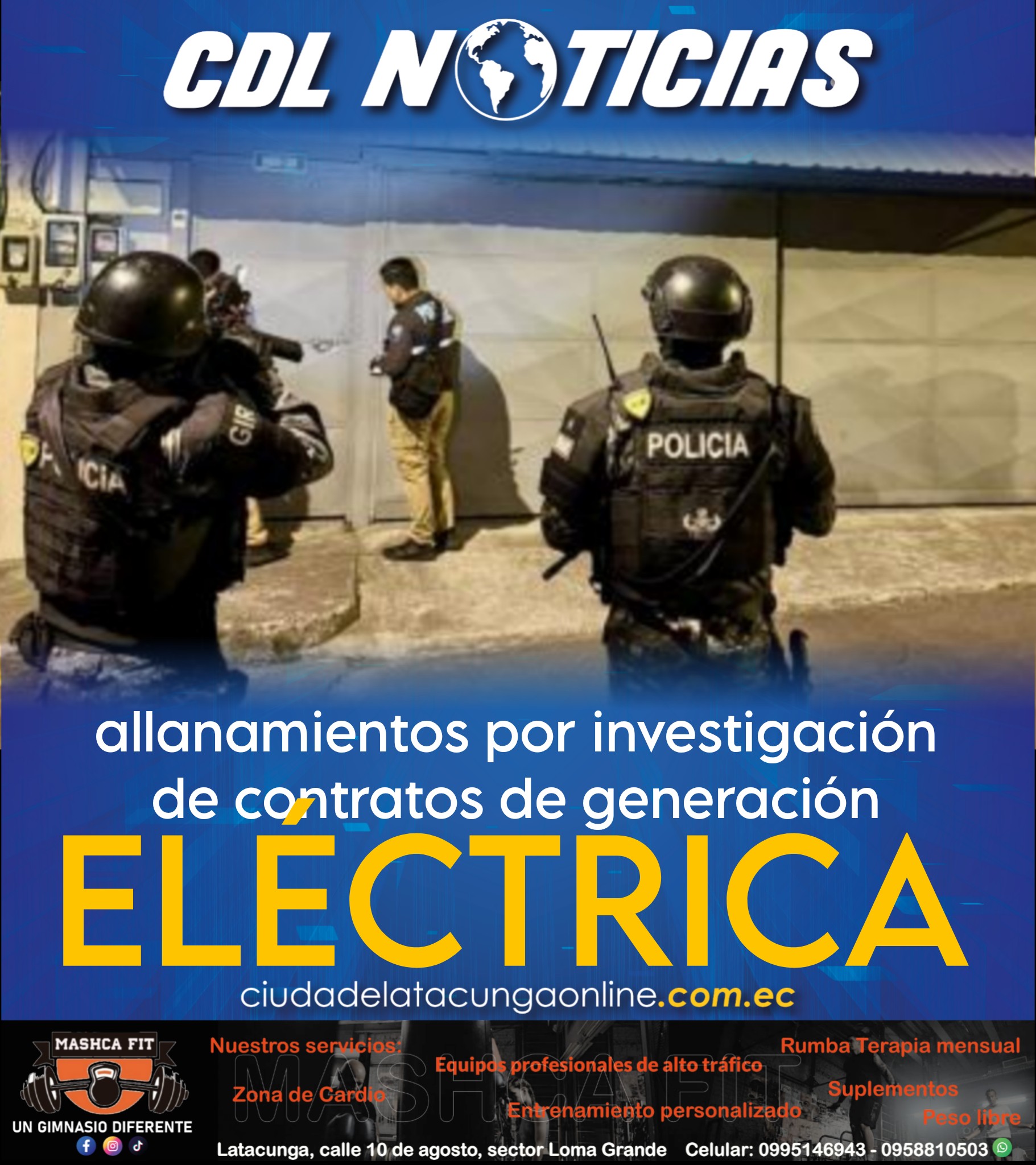 Caso Apagón: allanamientos por investigación de contratos de generación eléctrica