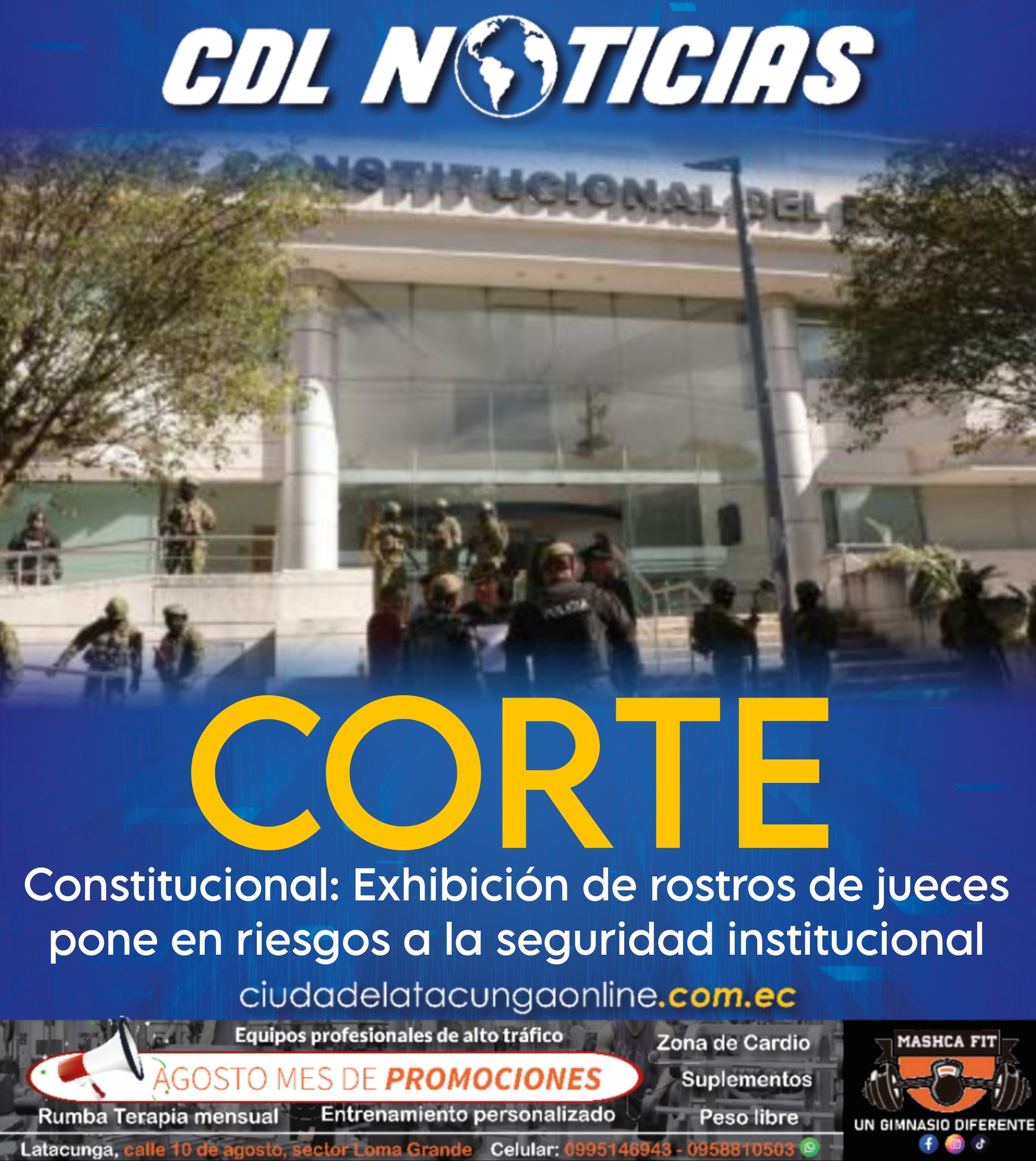 Corte Constitucional: Exhibición de rostros de jueces pone en riesgos a la seguridad institucional