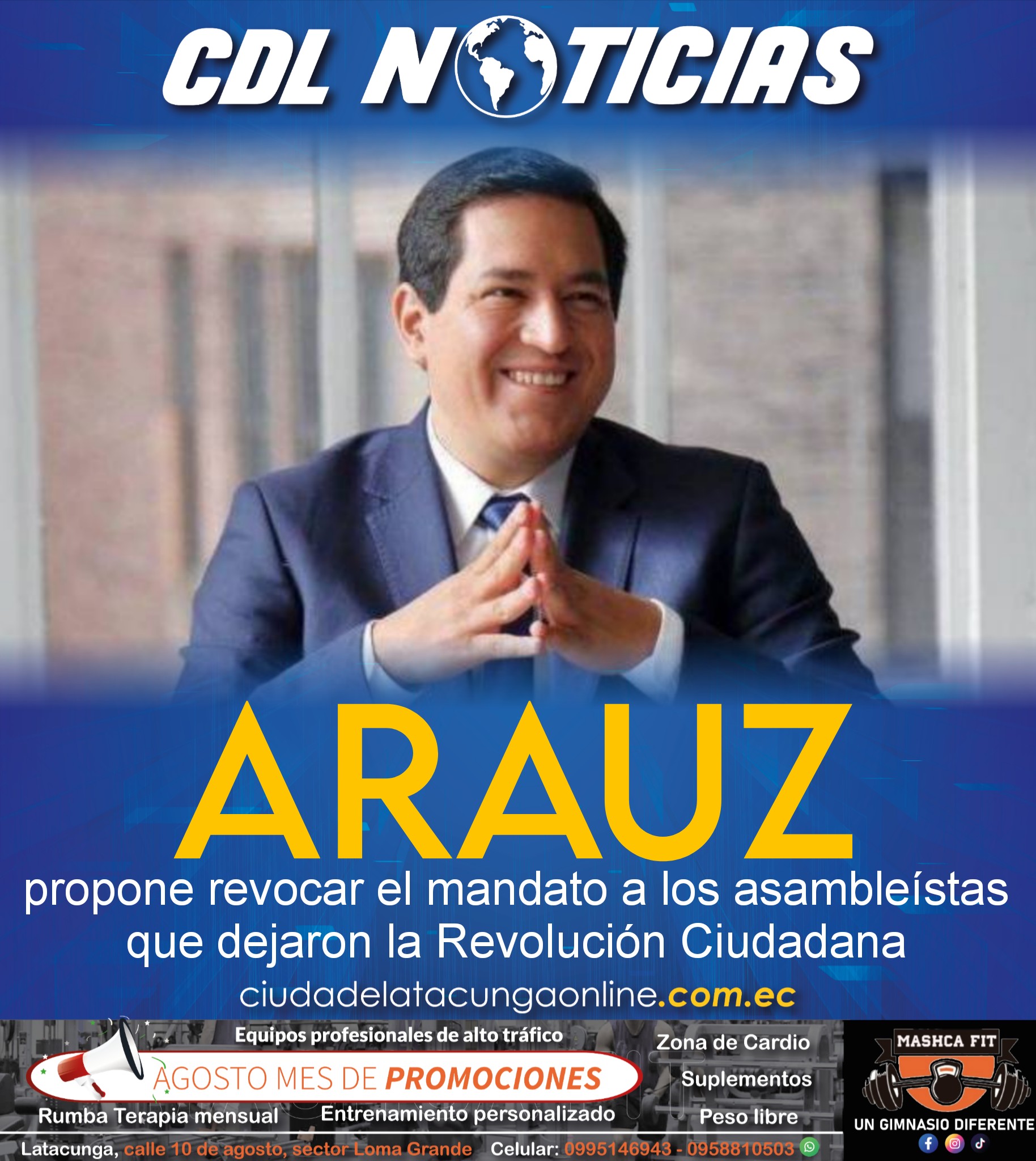 Andrés Arauz propone revocar el mandato a los asambleístas que dejaron la Revolución Ciudadana