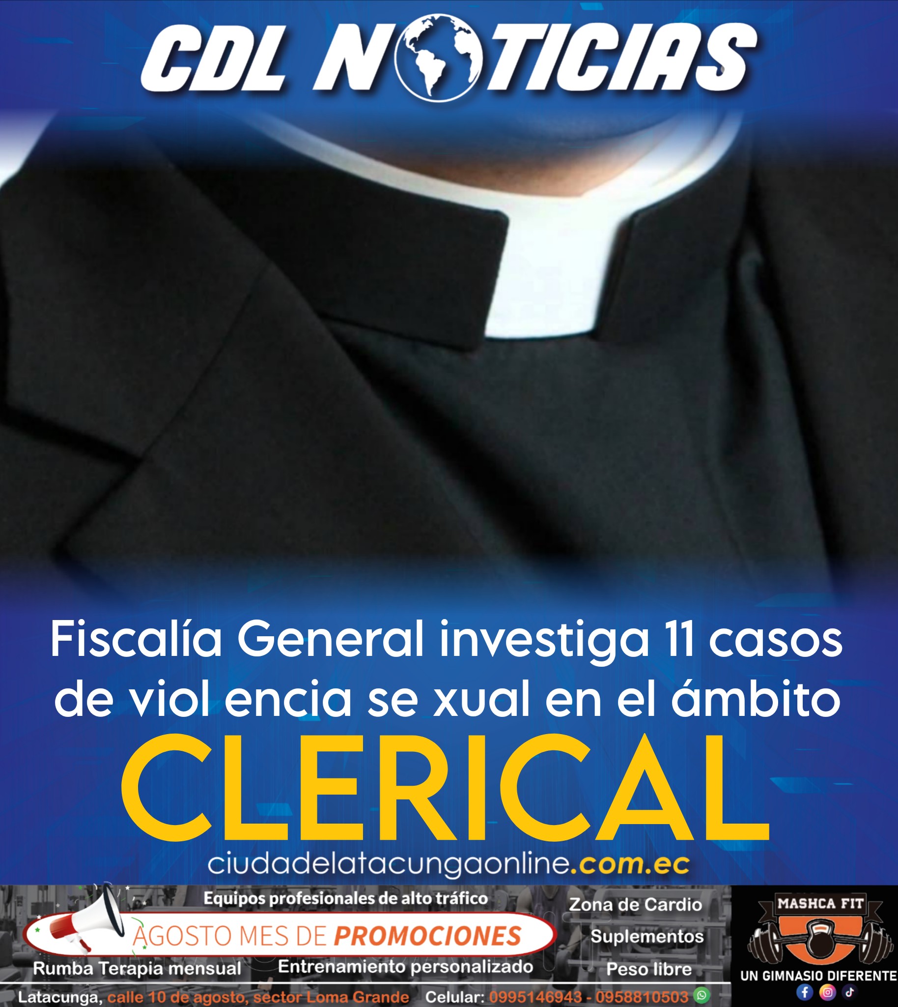 La Fiscalía General investiga 11 casos de viol encia se xual en el ámbito clerical