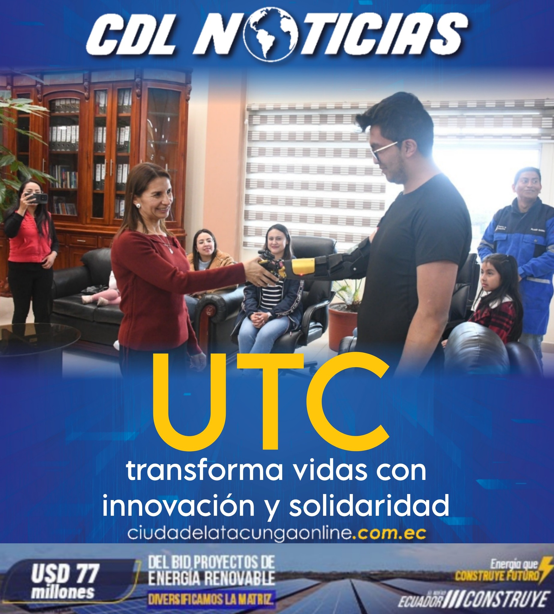 UTC transforma vidas con innovación y solidaridad