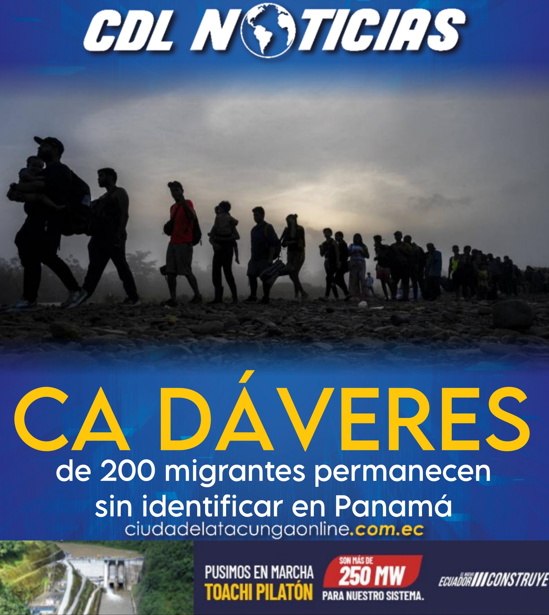 Los cad áveres de 200 migrantes permanecen sin identificar en Panamá