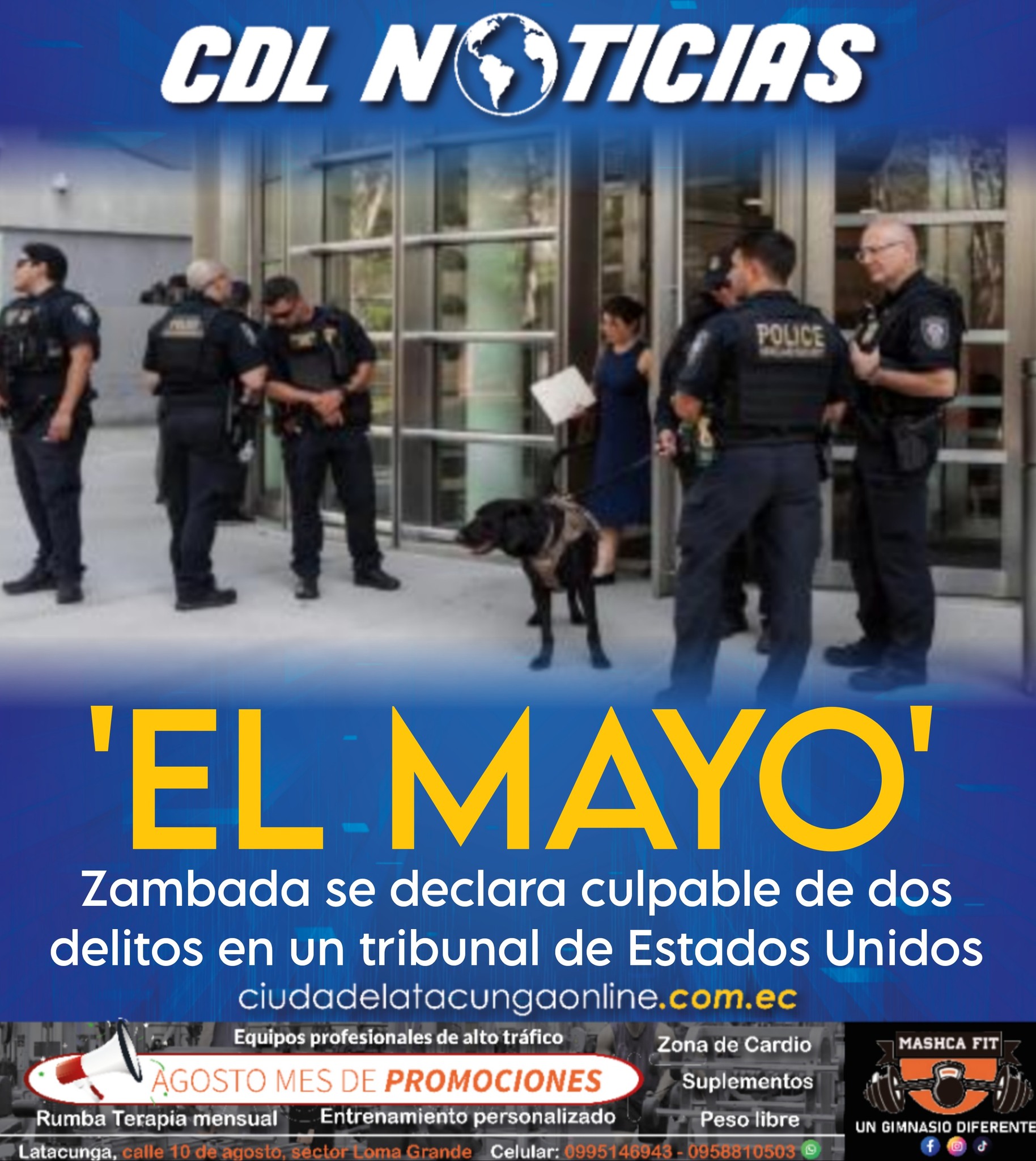 ‘El Mayo’ Zambada se declara culpable de dos delitos en un tribunal de Estados Unidos