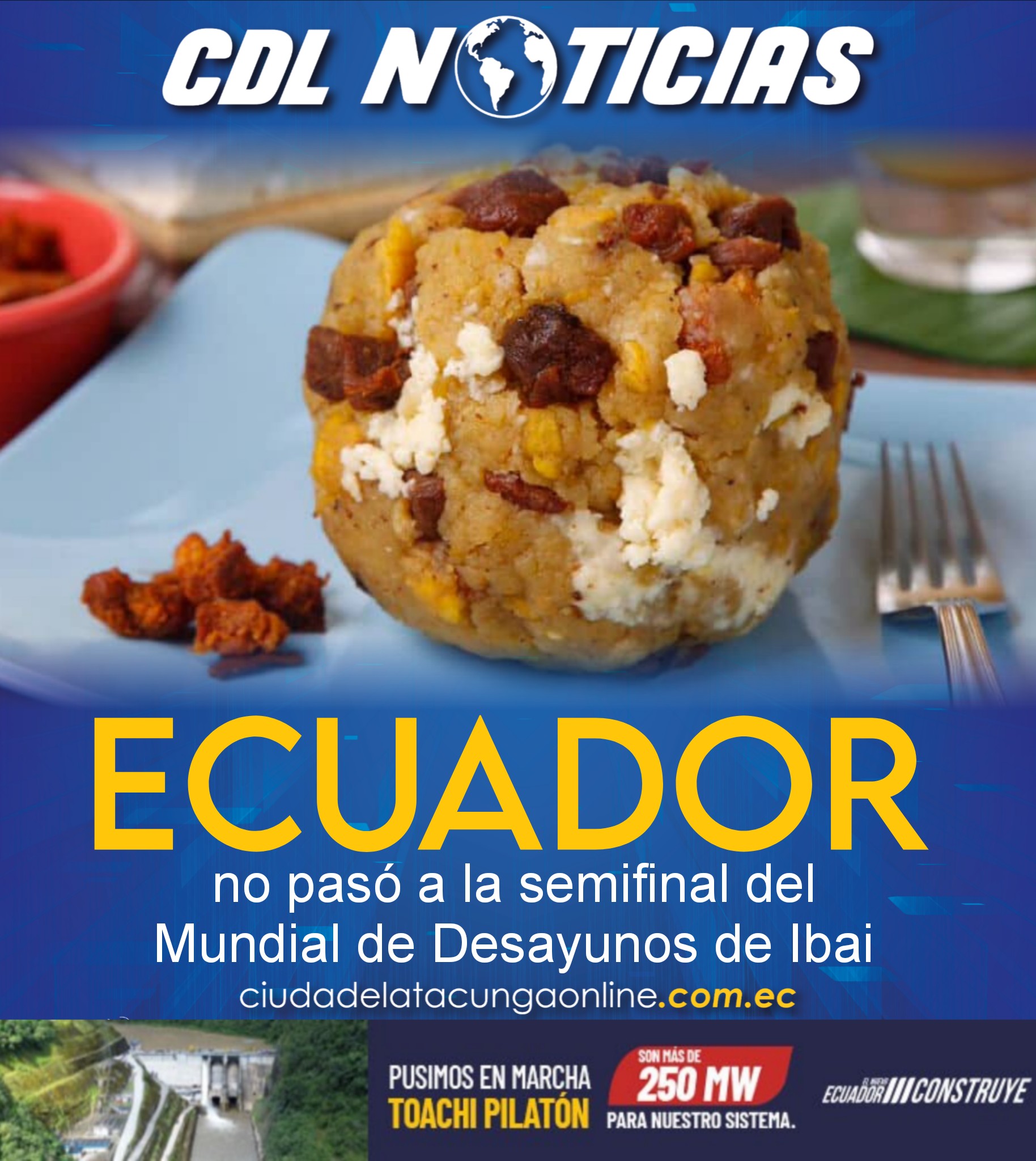 Ecuador no pasó a la semifinal del Mundial de Desayunos de Ibai
