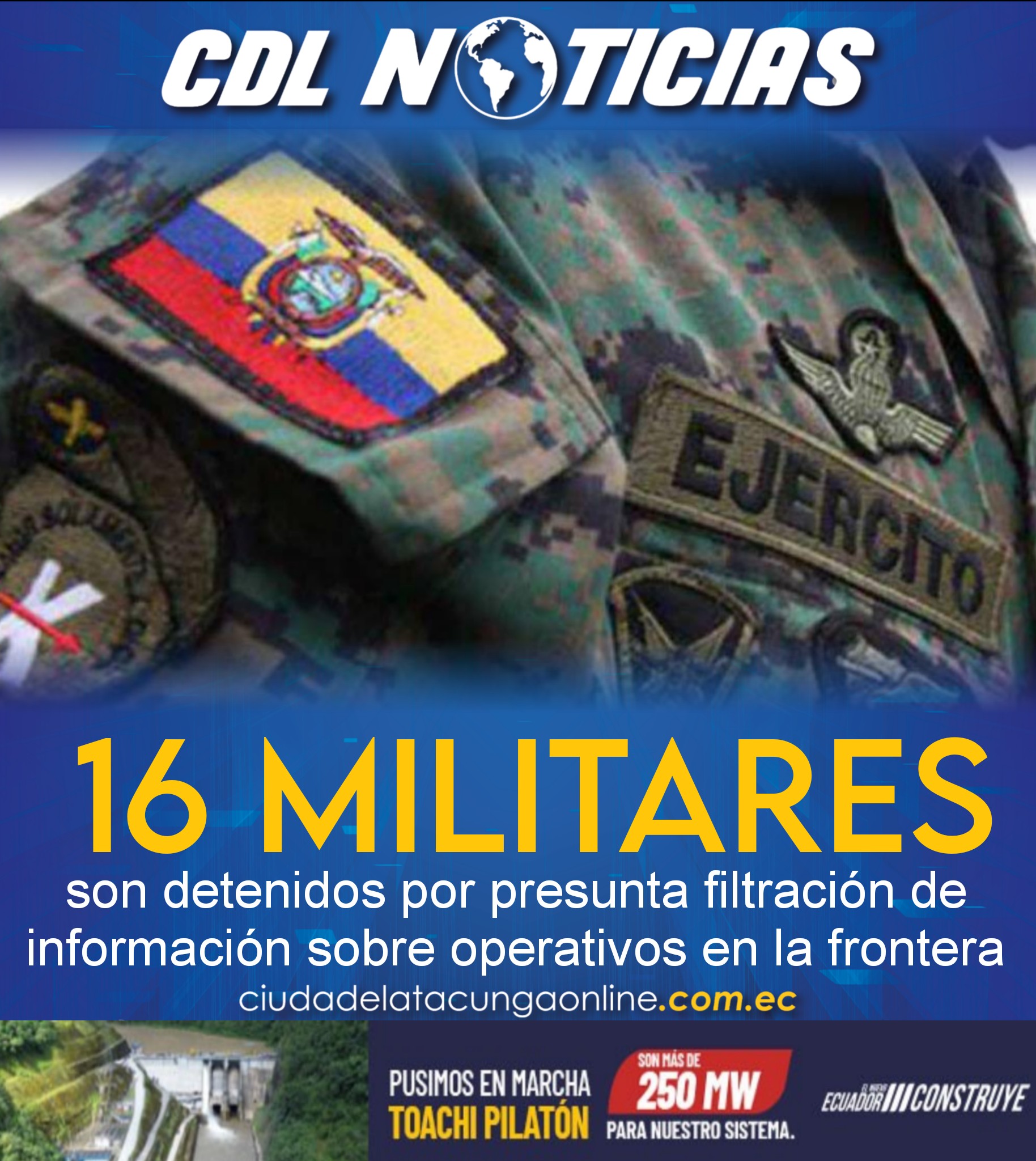 16 militares son detenidos por presunta filtración de información sobre operativos en la frontera