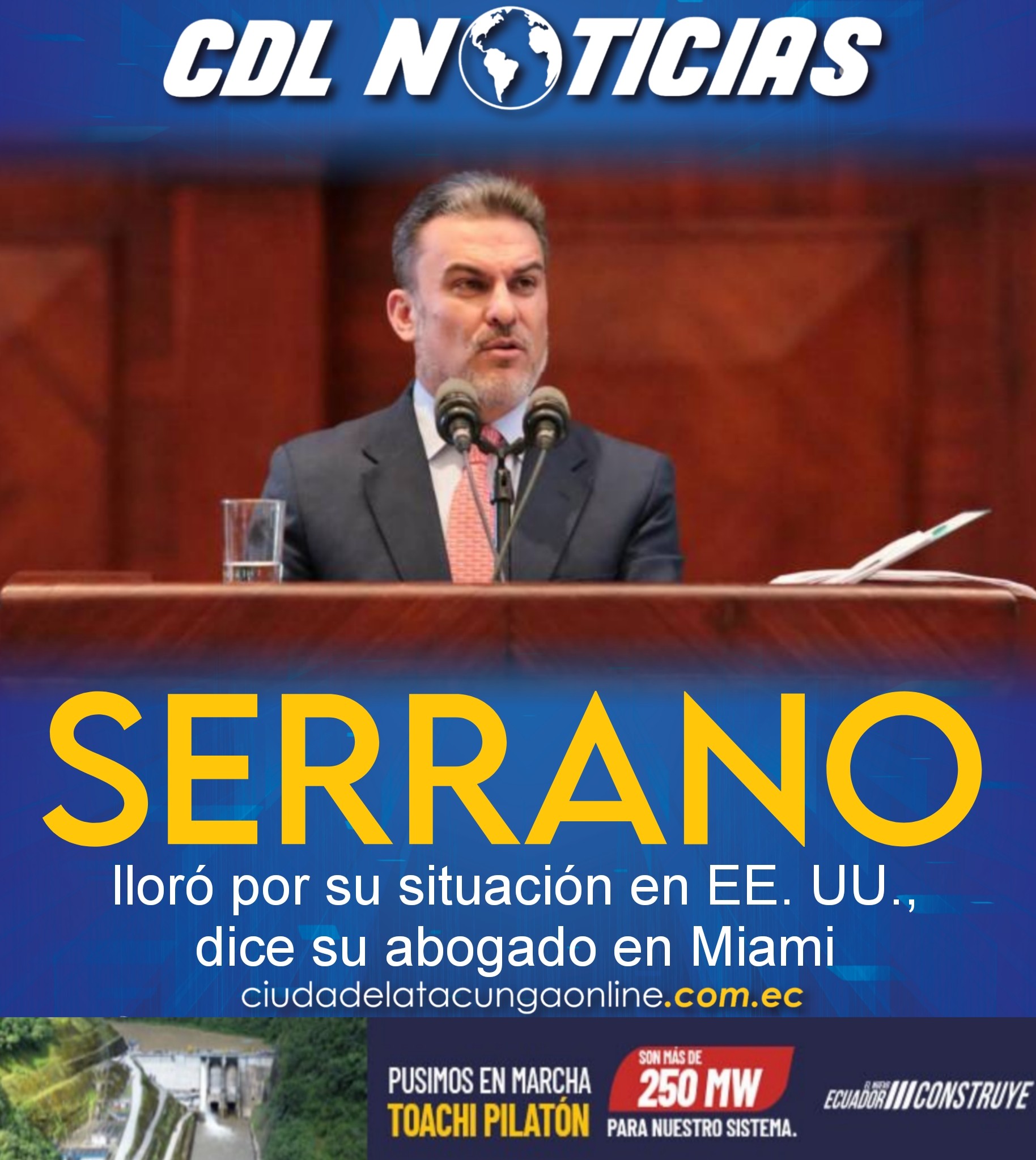 José Serrano lloró por su situación en EE. UU., dice su abogado en Miami