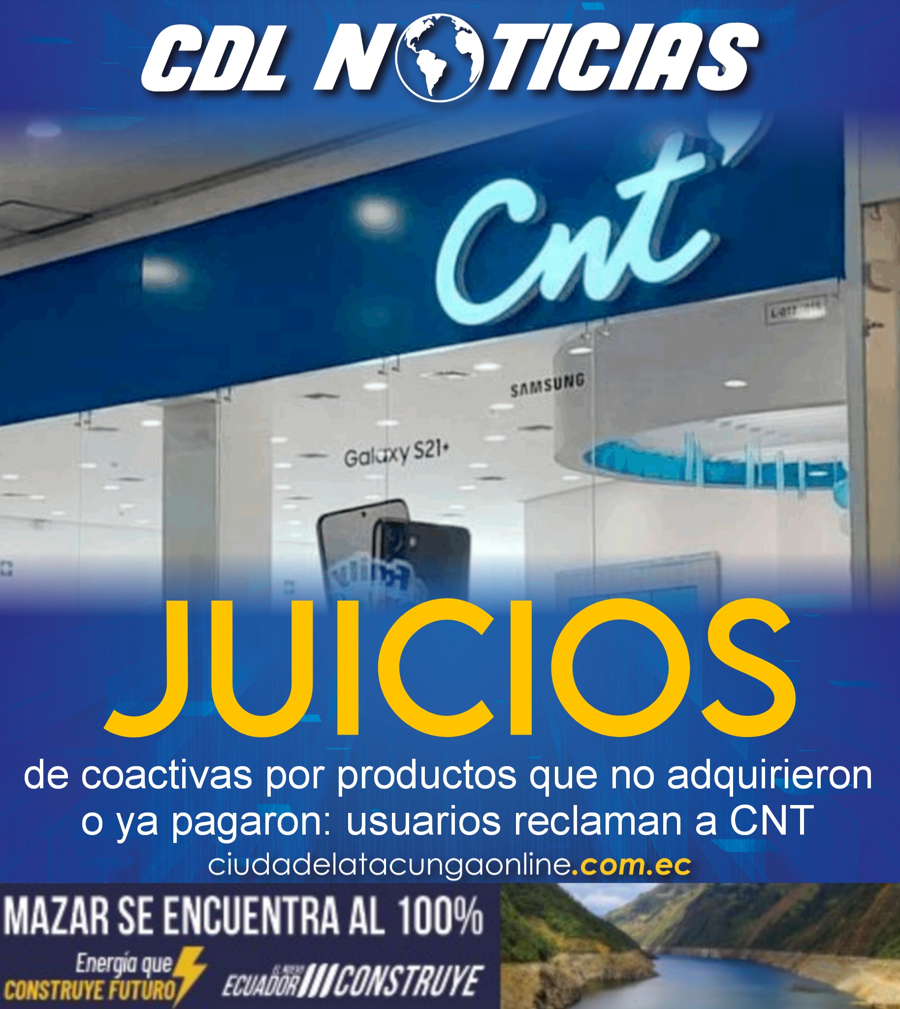 Juicios de coactivas por productos que no adquirieron o ya pagaron: usuarios reclaman a CNT
