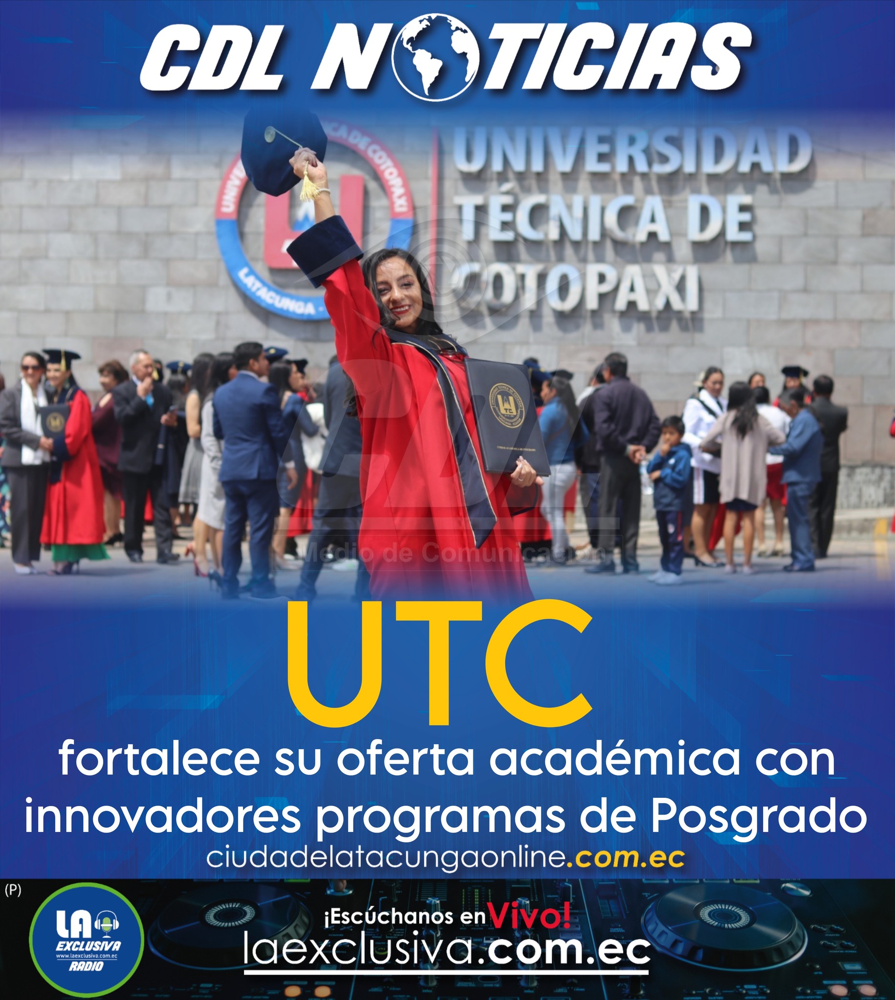 La Universidad Técnica de Cotopaxi fortalece su oferta académica con innovadores programas de Posgrado