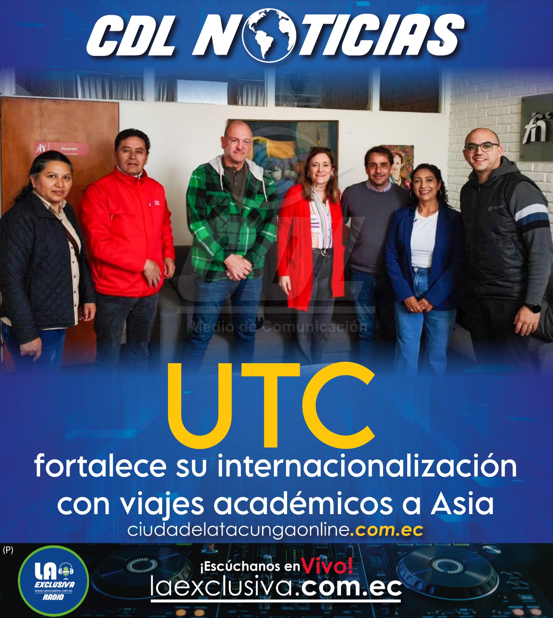 La Universidad Técnica de Cotopaxi fortalece su internacionalización con viajes académicos a Asia