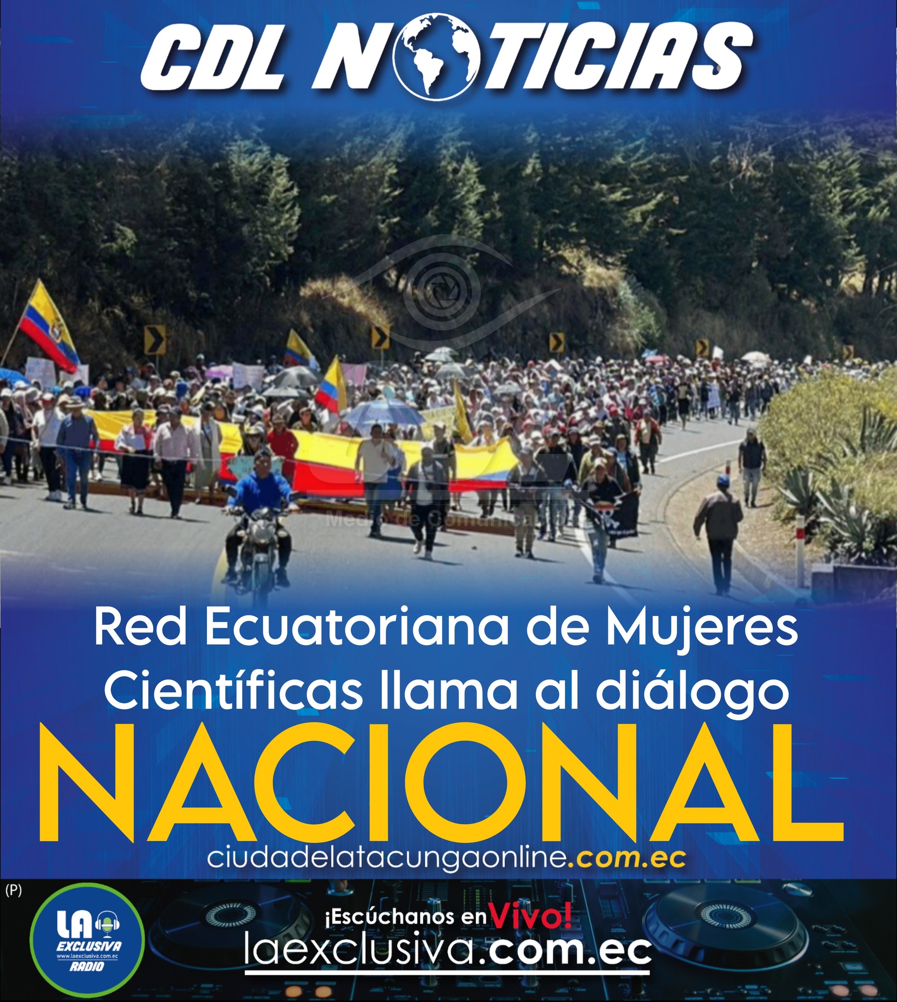 Red Ecuatoriana de Mujeres Científicas llama al diálogo nacional