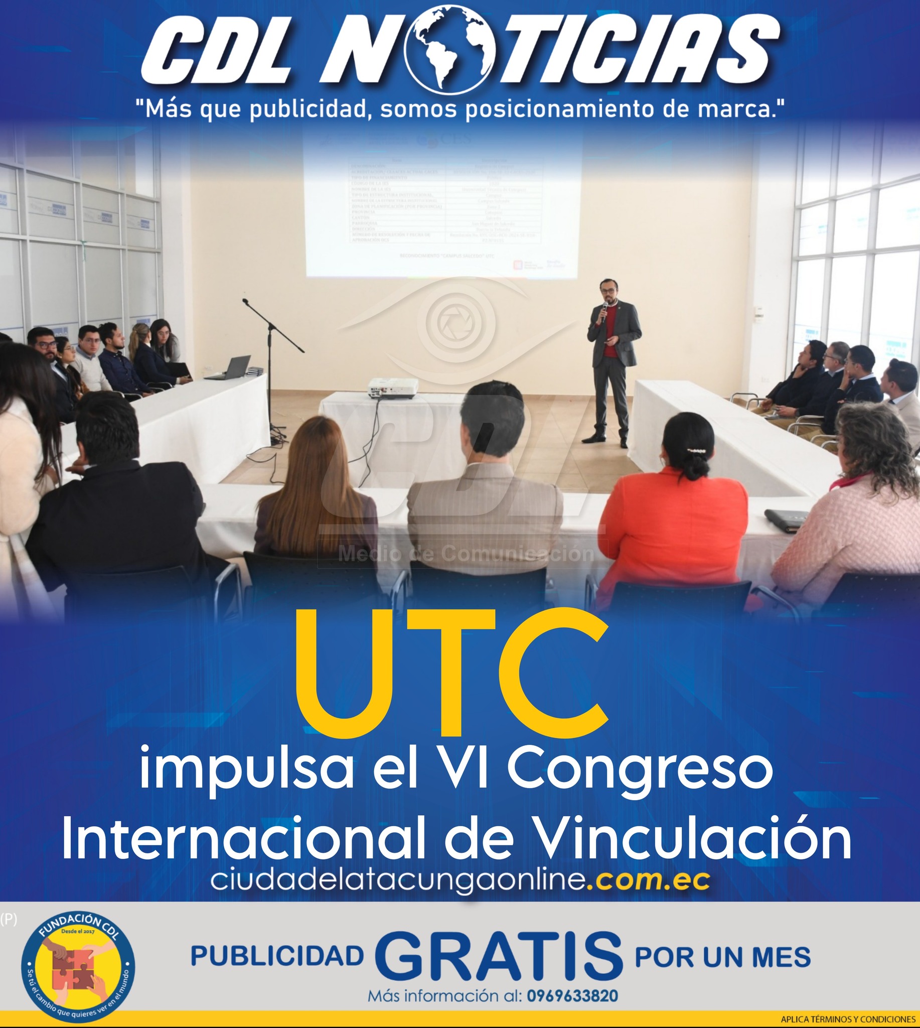 UTC impulsa el VI Congreso Internacional de Vinculación