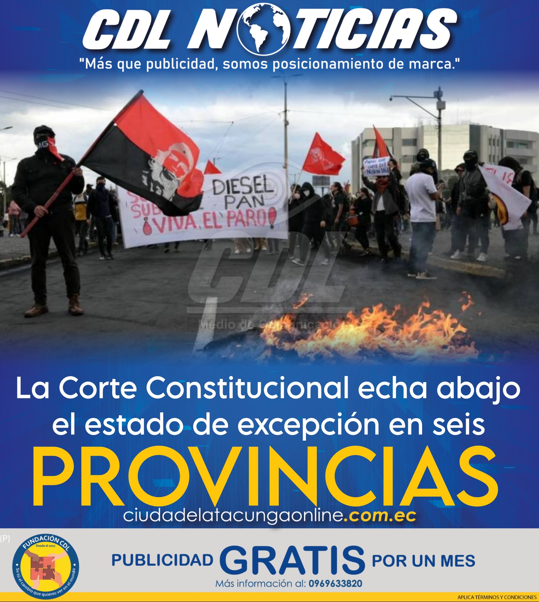 La Corte Constitucional echa abajo el estado de excepción en seis provincias