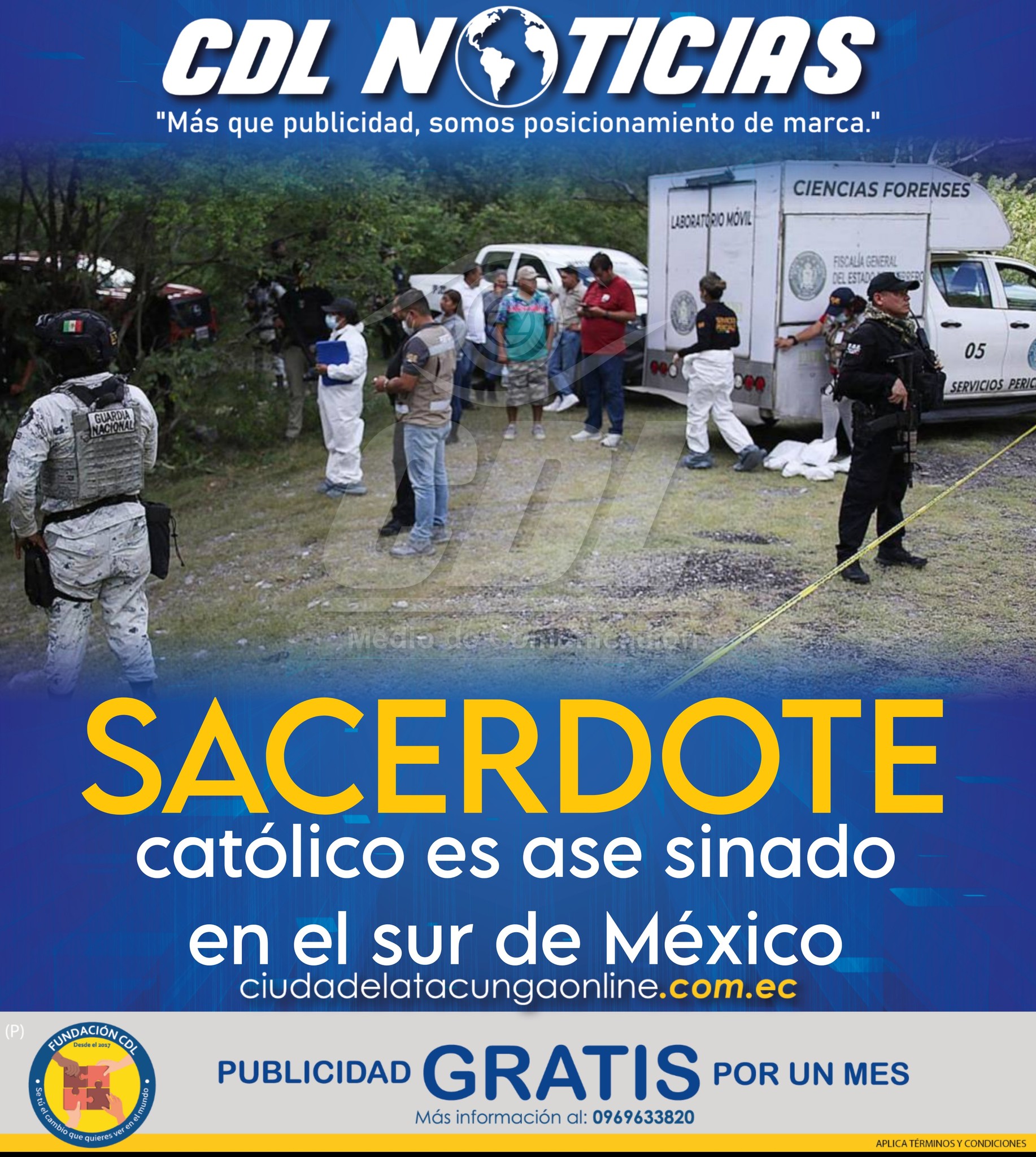 Un sacerdote católico es ase sinado en el sur de México