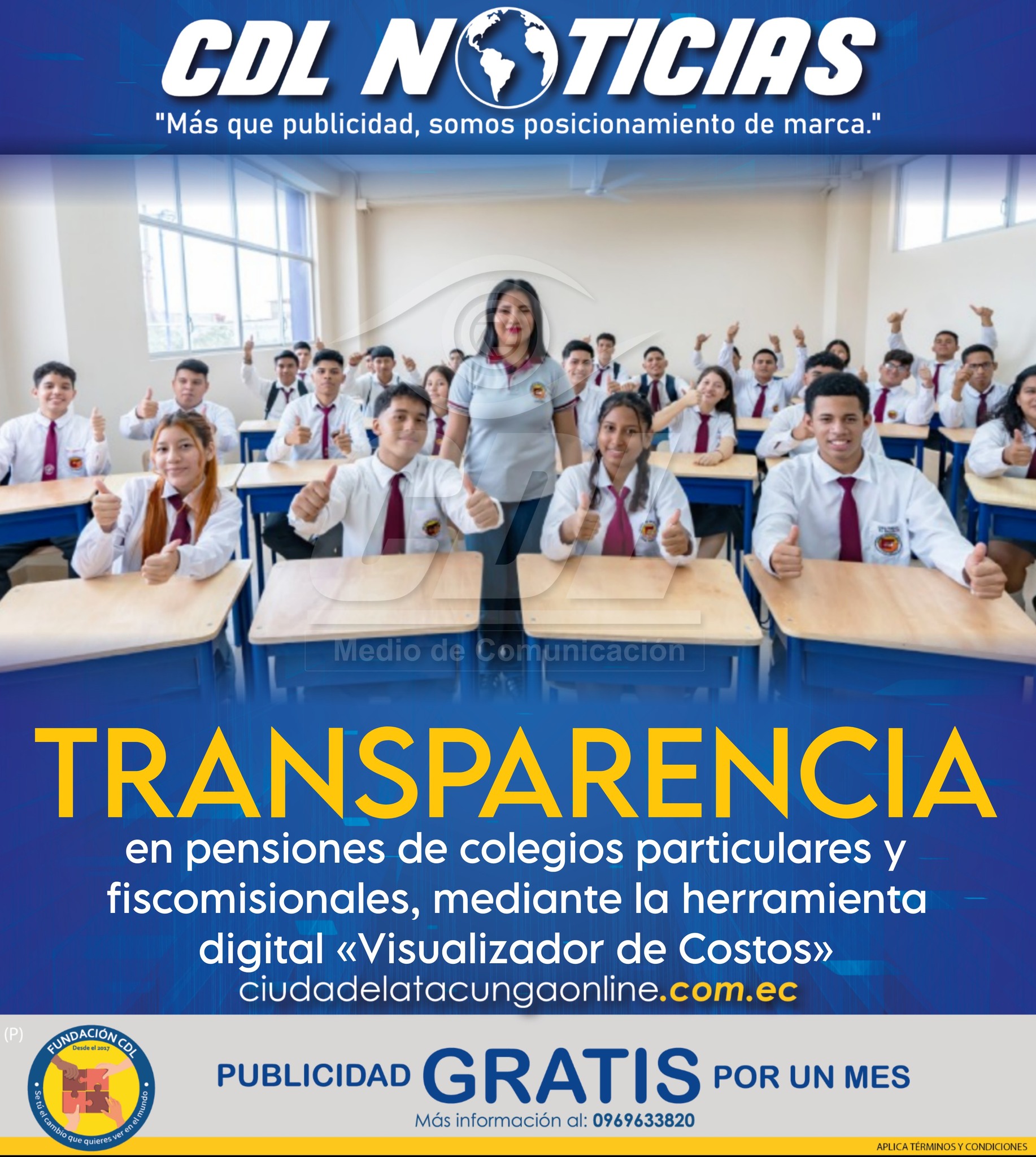 Transparencia en pensiones de colegios particulares y fiscomisionales, mediante la herramienta digital «Visualizador de Costos»