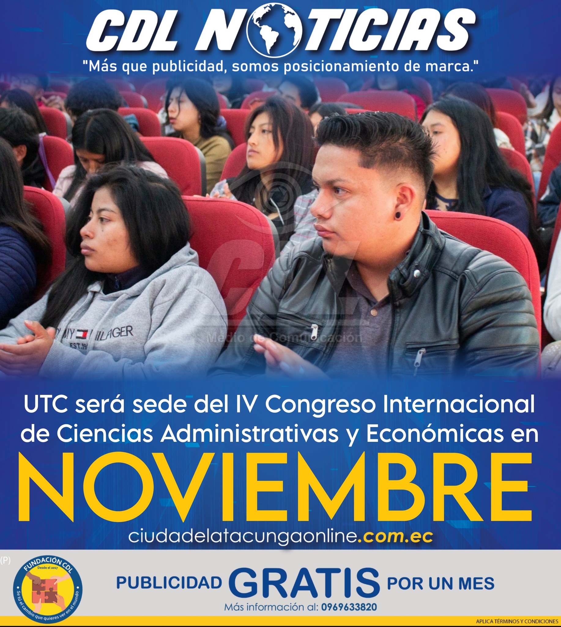 UTC será sede del IV Congreso Internacional de Ciencias Administrativas y Económicas en noviembre