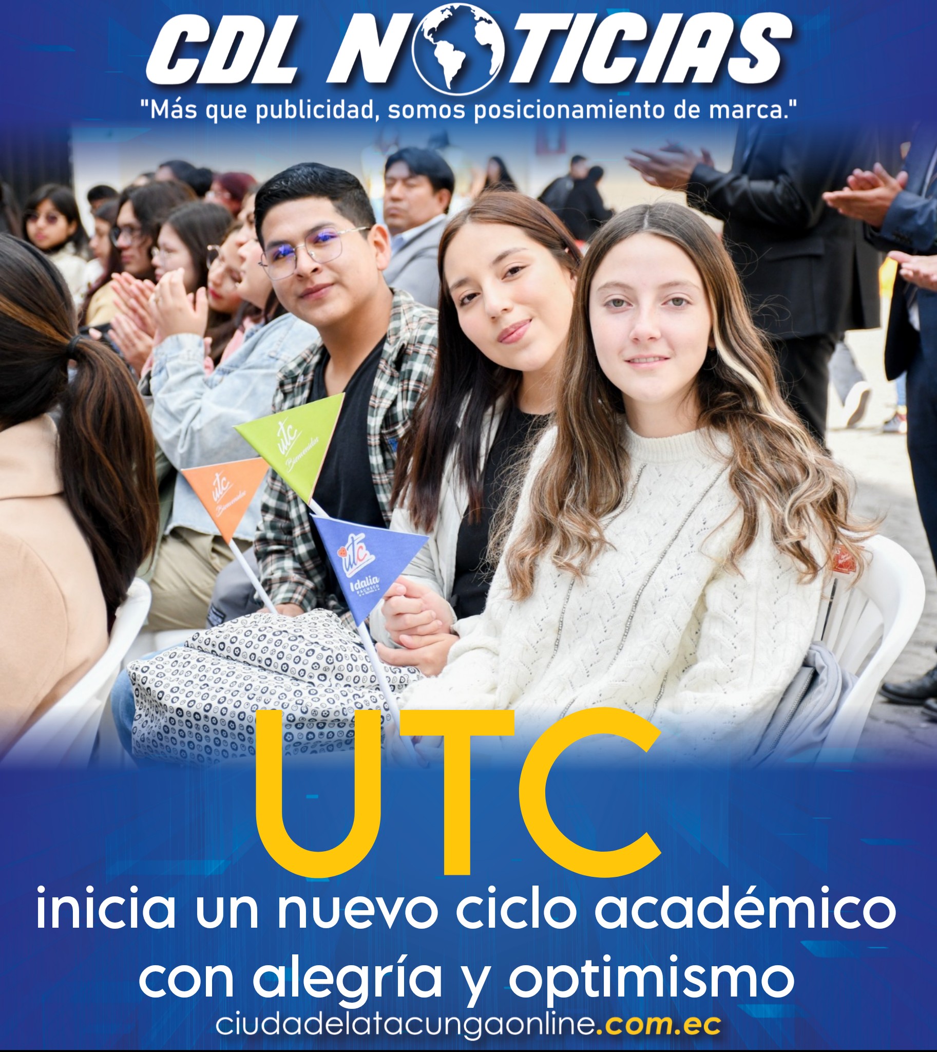 UTC inicia un nuevo ciclo académico con alegría y optimismo.
