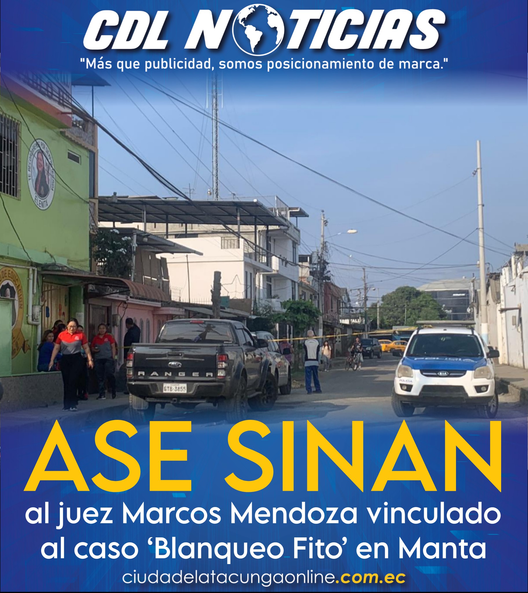 Asesi nan al juez Marcos Mendoza vinculado al caso ‘Blanqueo Fito’ en Manta”