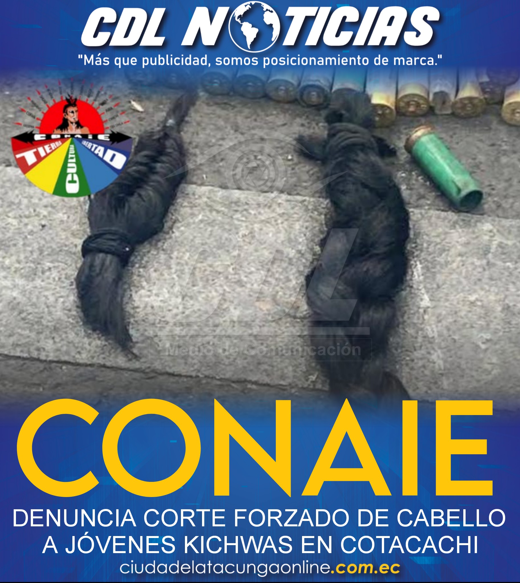 CONAIE DENUNCIA CORTE FORZADO DE CABELLO A JÓVENES KICHWAS EN COTACACHI