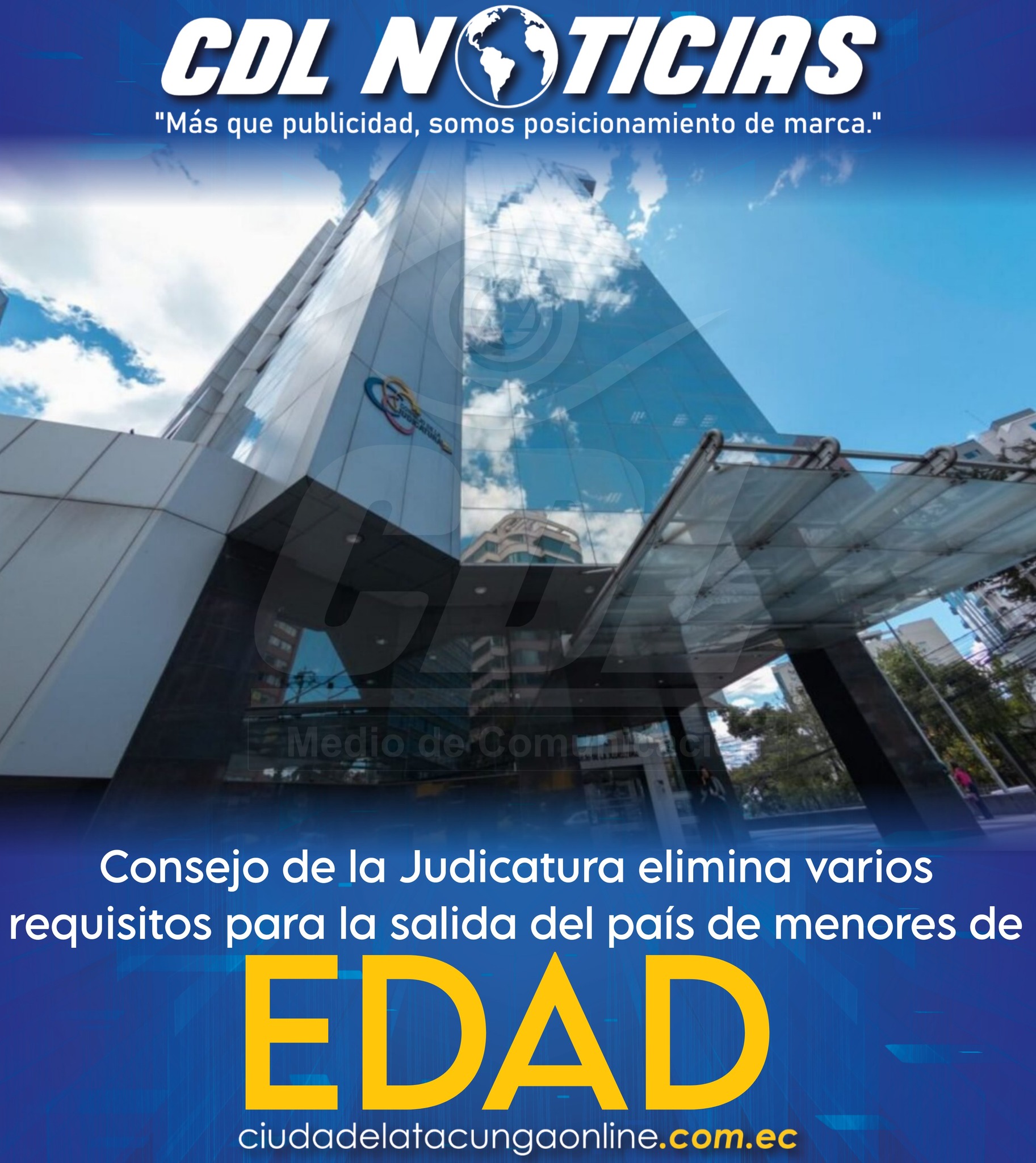 El Consejo de la Judicatura elimina varios requisitos para la salida del país de menores de edad