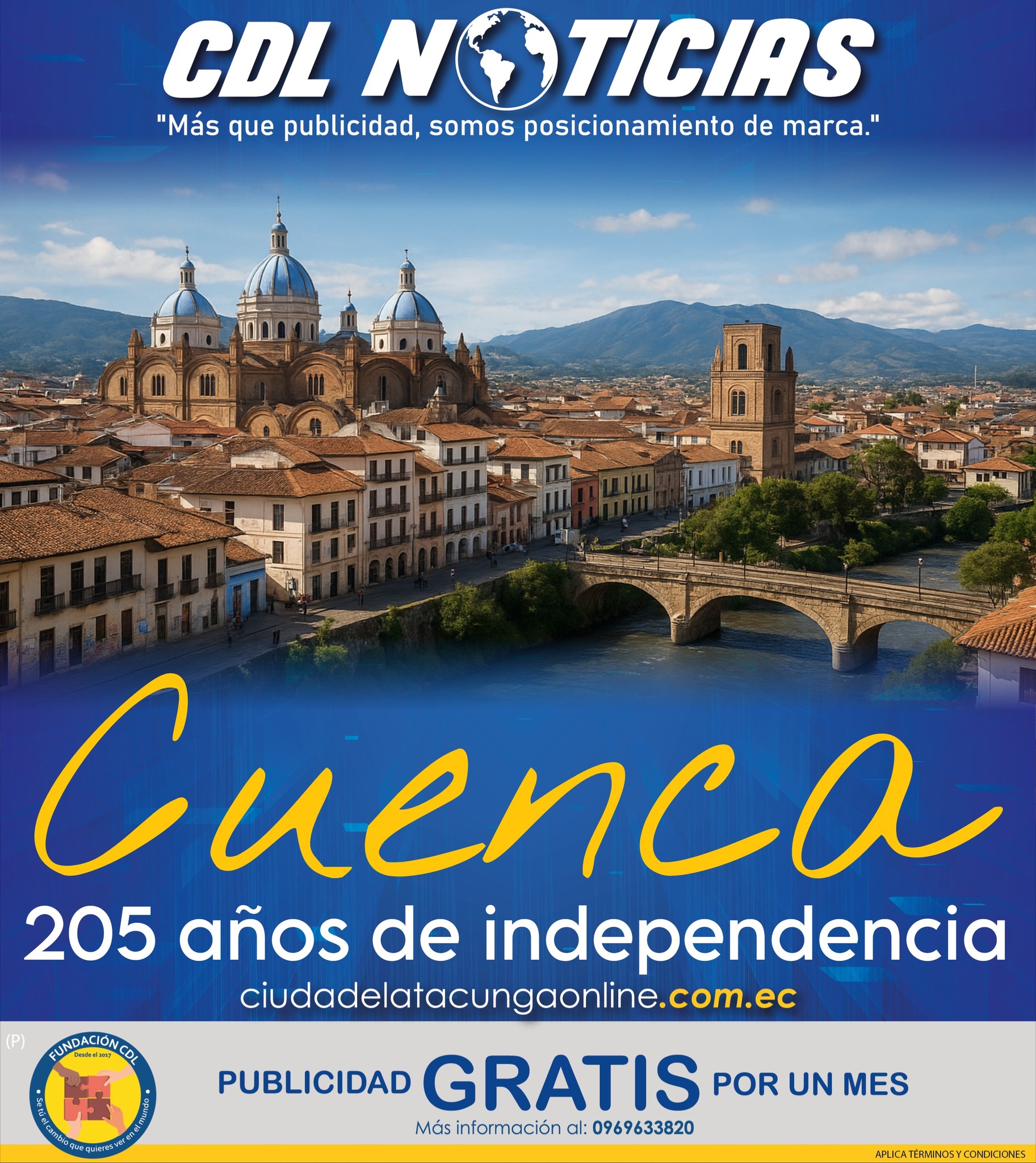  ¡Cuenca celebra 205 años de Independencia!