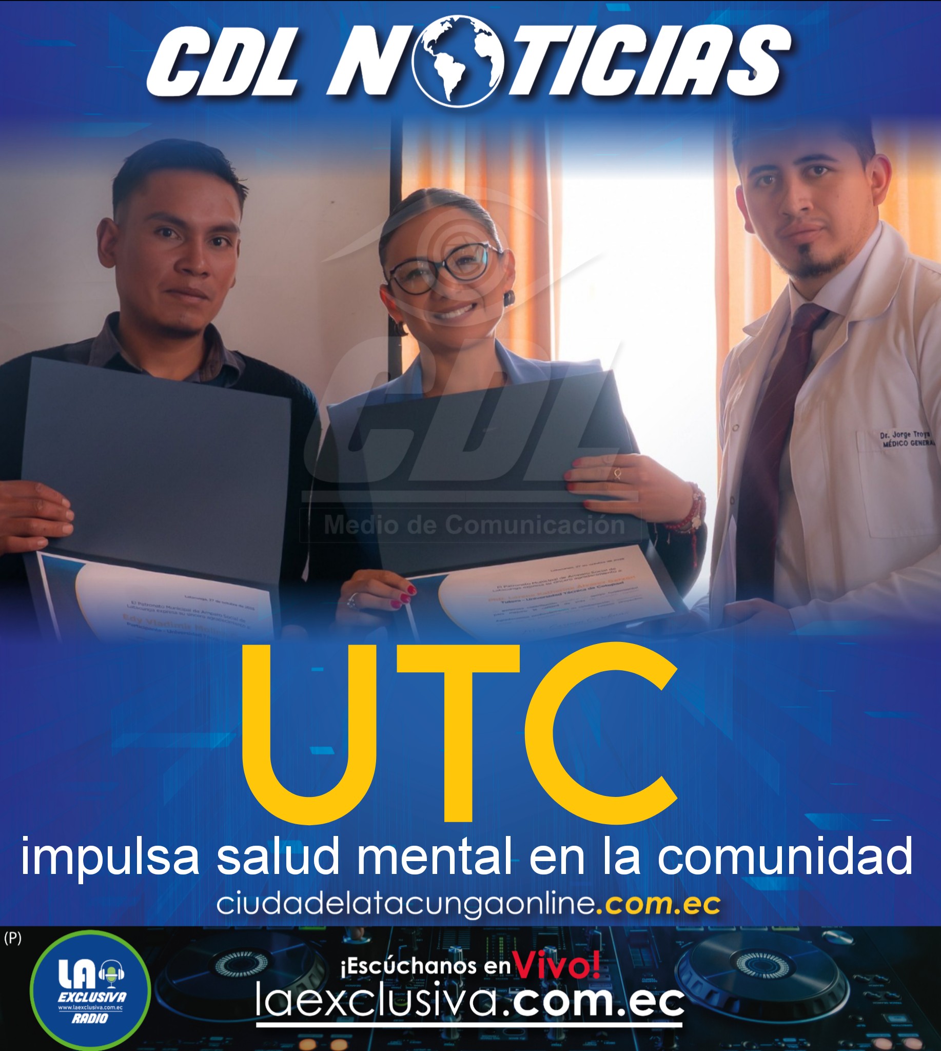 UTC impulsa salud mental en la comunidad